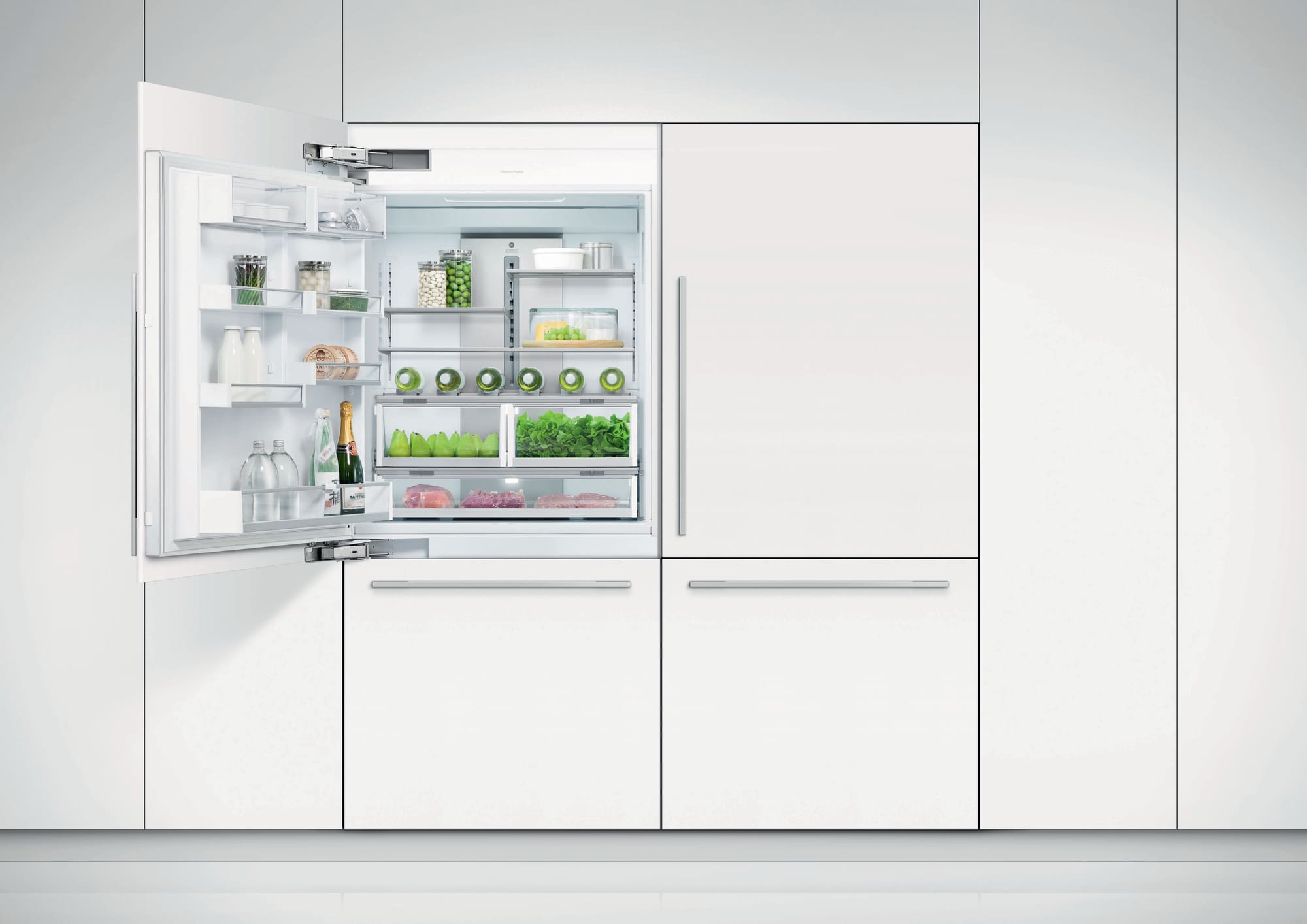 Fisher & Paykel RS36W80RJ1 36 Inch BuiltIn Panel Ready BottomFreezer