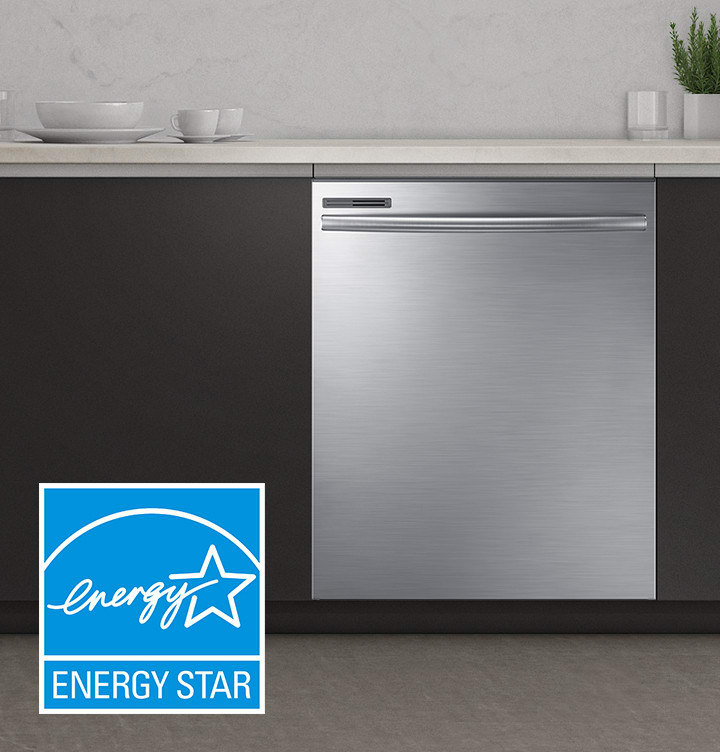 Samsung DW80M2020US Fully Integrated Dishwasher with Adjustable Rack