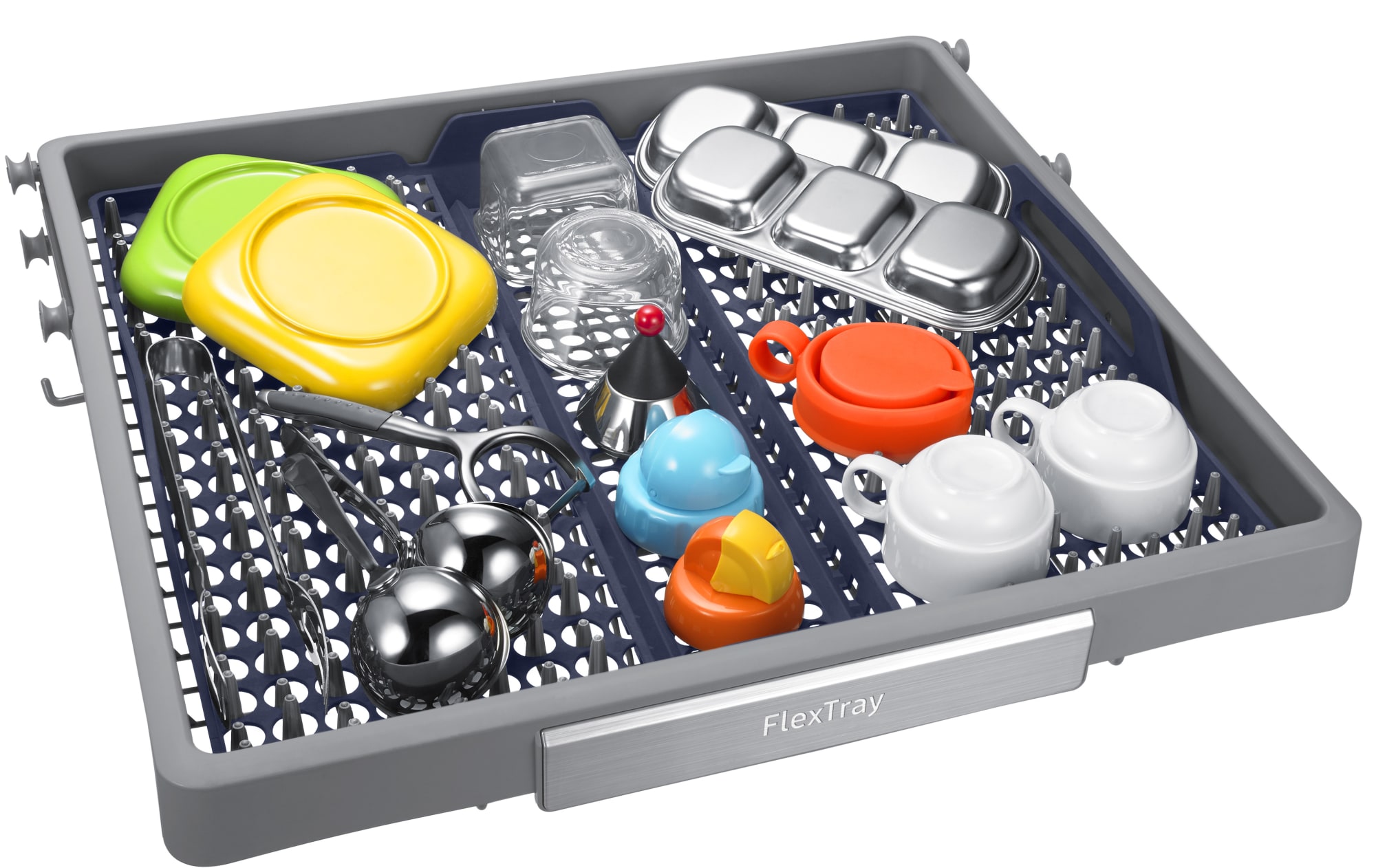 Samsung DW80M9960UG Fully Integrated Dishwasher with FlexTray™, WaterWall™, AutoRelease™ Door