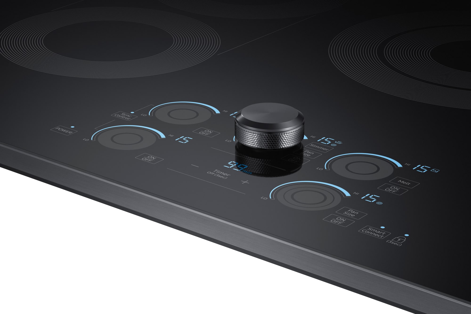 Samsung NZ30K7570RG 30 Inch Electric Cooktop with 5 Radiant Heating