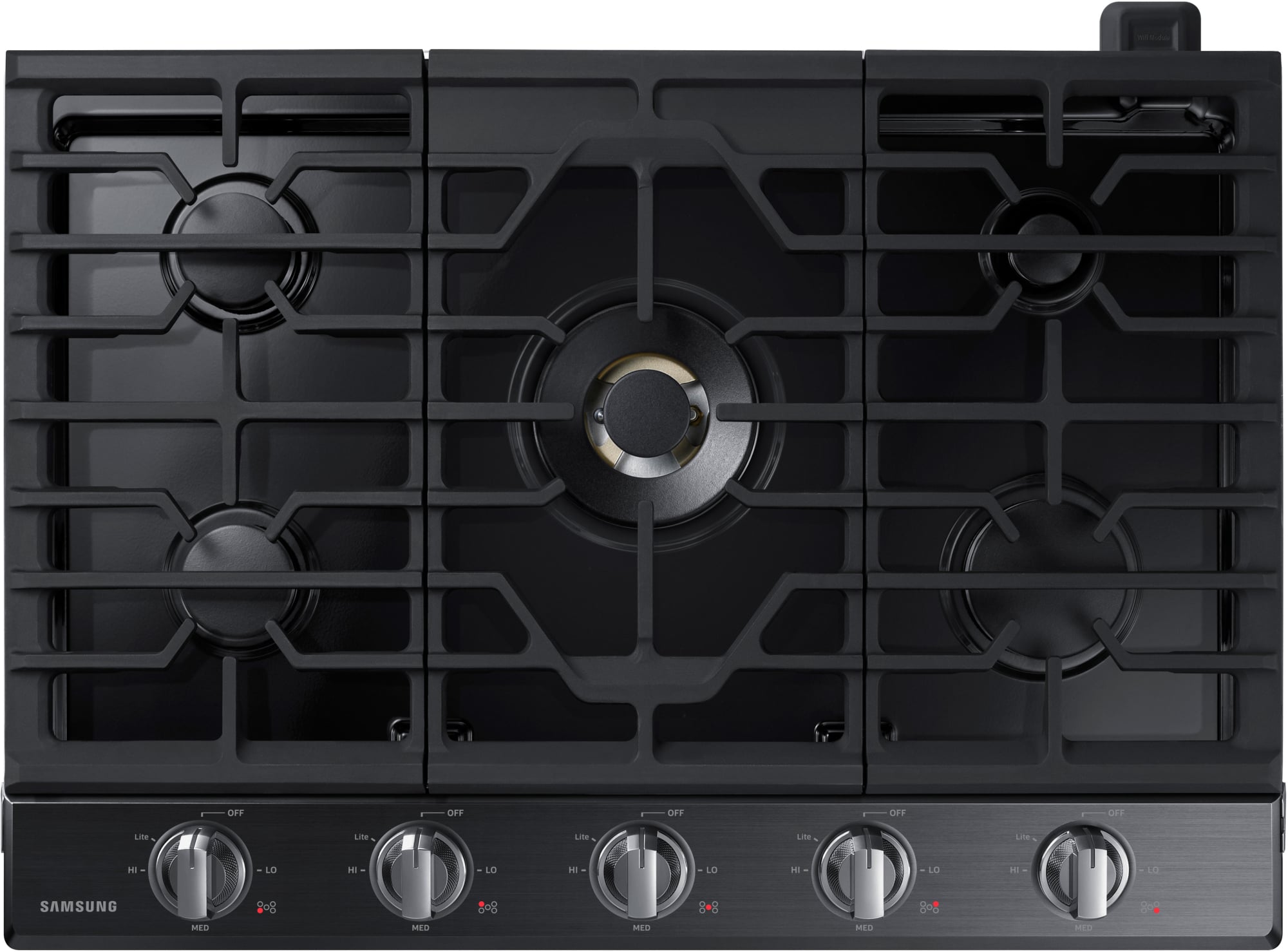 Samsung NA30K7750TG 30 Inch Gas Cooktop with 5 Sealed Burners, 22,000