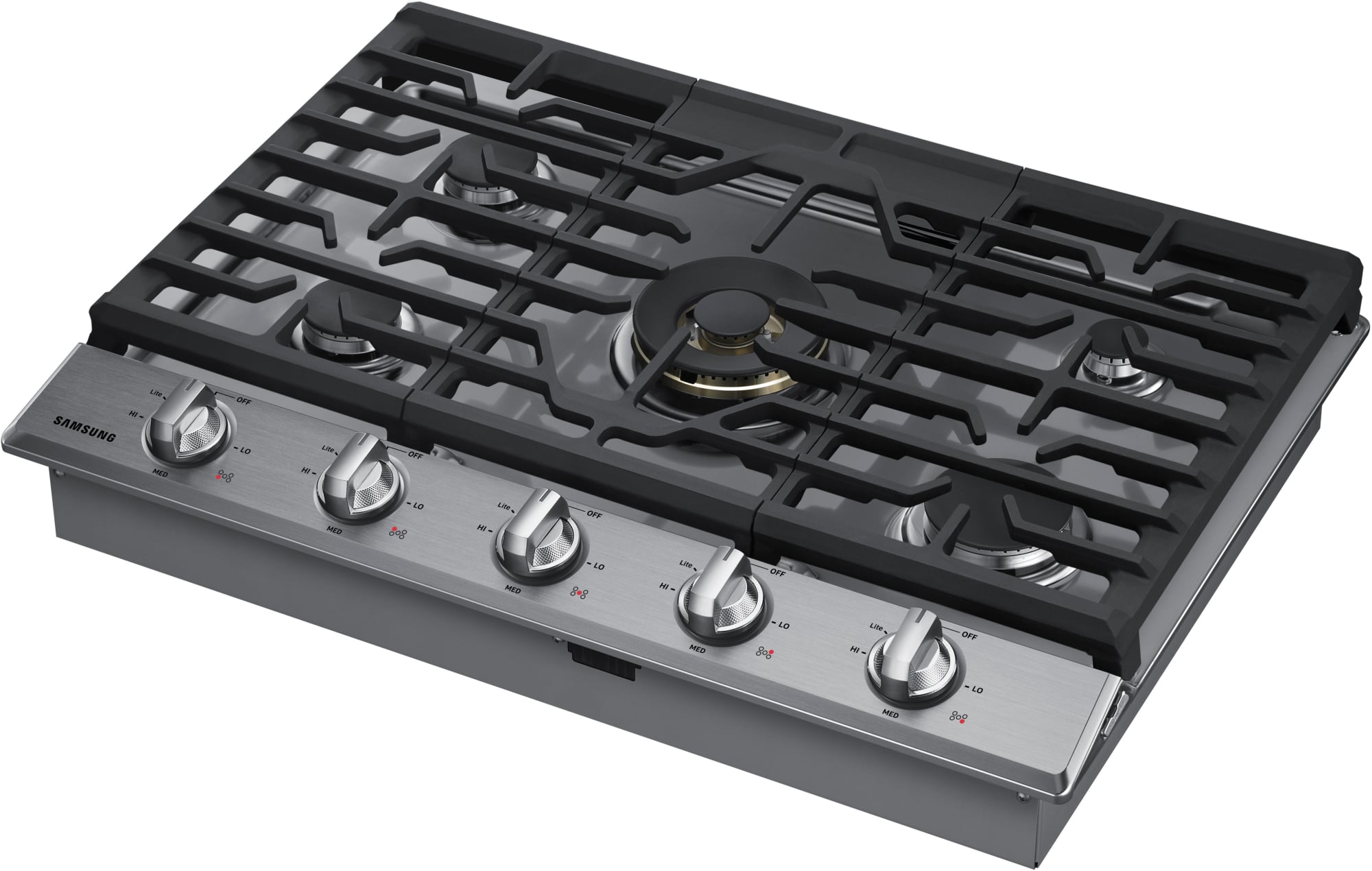 Samsung NA30K7750TS 30 Inch Gas Cooktop with 5 Sealed Burners, 22,000