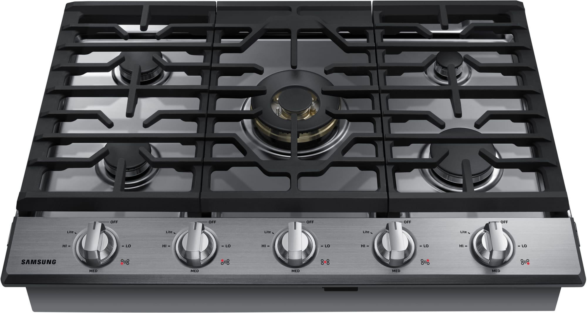 Samsung NA30K7750TS 30 Inch Gas Cooktop with 5 Sealed Burners, 22,000
