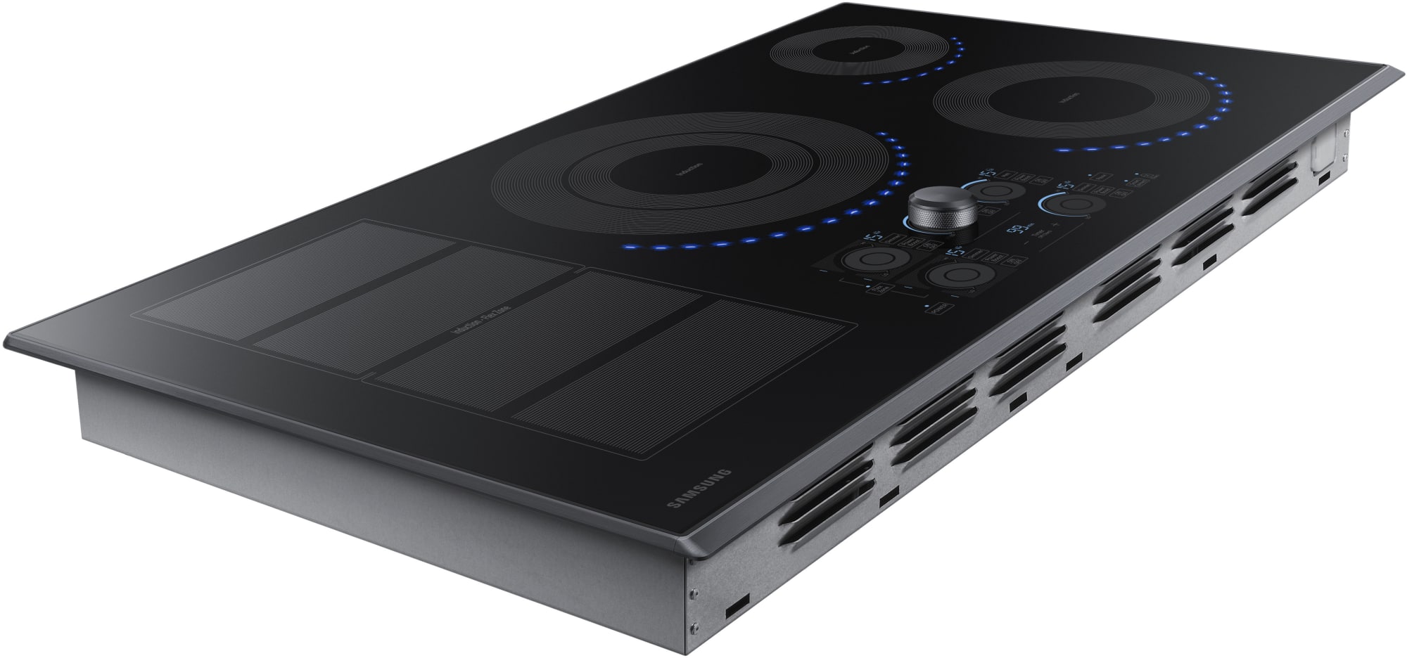 Samsung NZ36K7880UG 36 Inch Induction Cooktop with Flex Zone, 15 Heat
