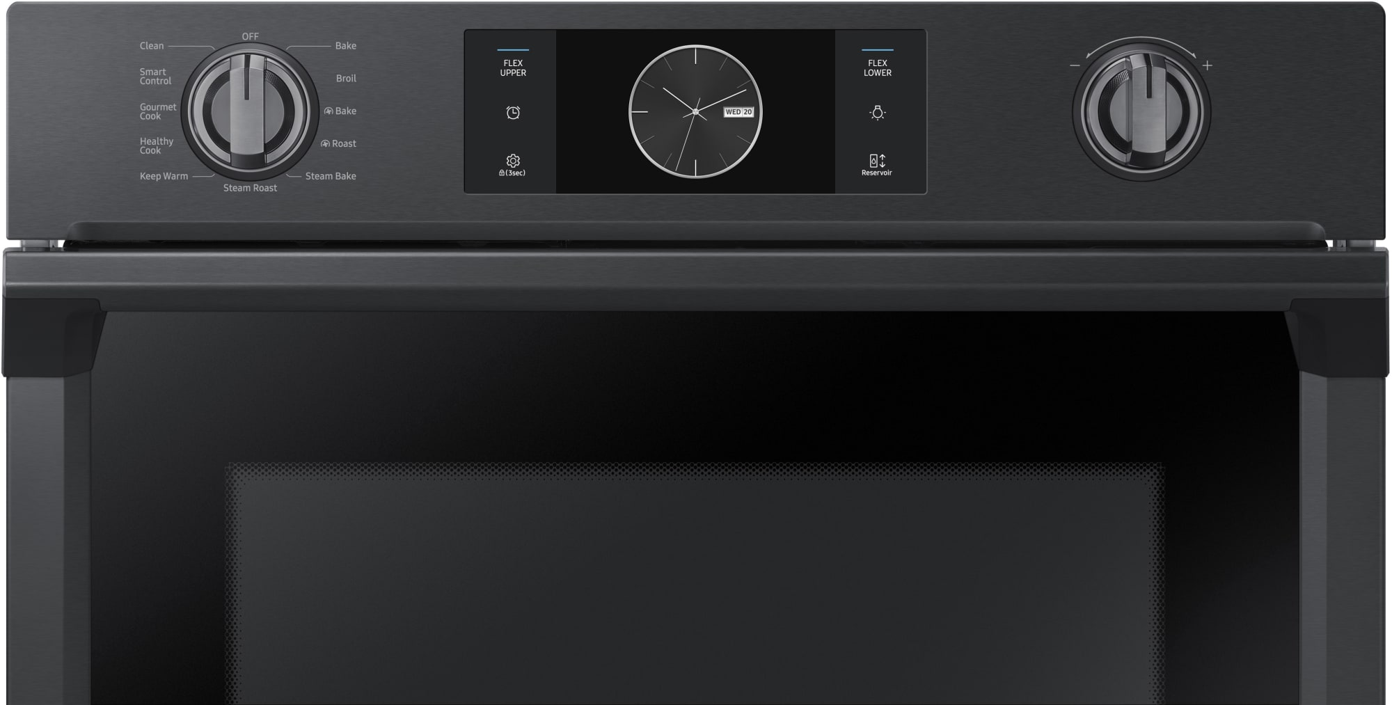 Samsung NV51K7770SG 30 Inch Wall Oven with 5.1 cu. ft. Capacity, Steam