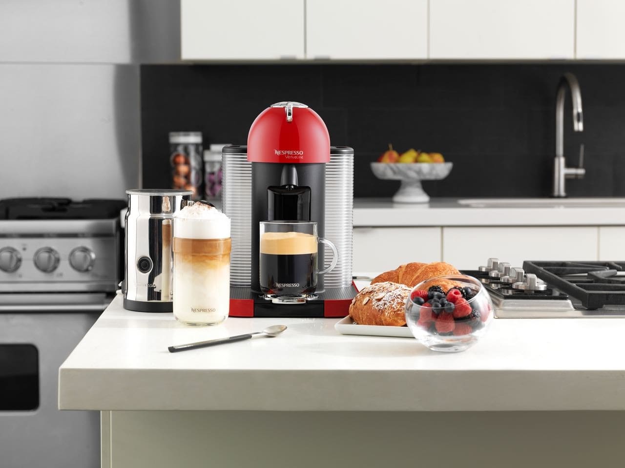 Nespresso ENV150RAE Vertuo Plus Coffee and Espresso Machine with