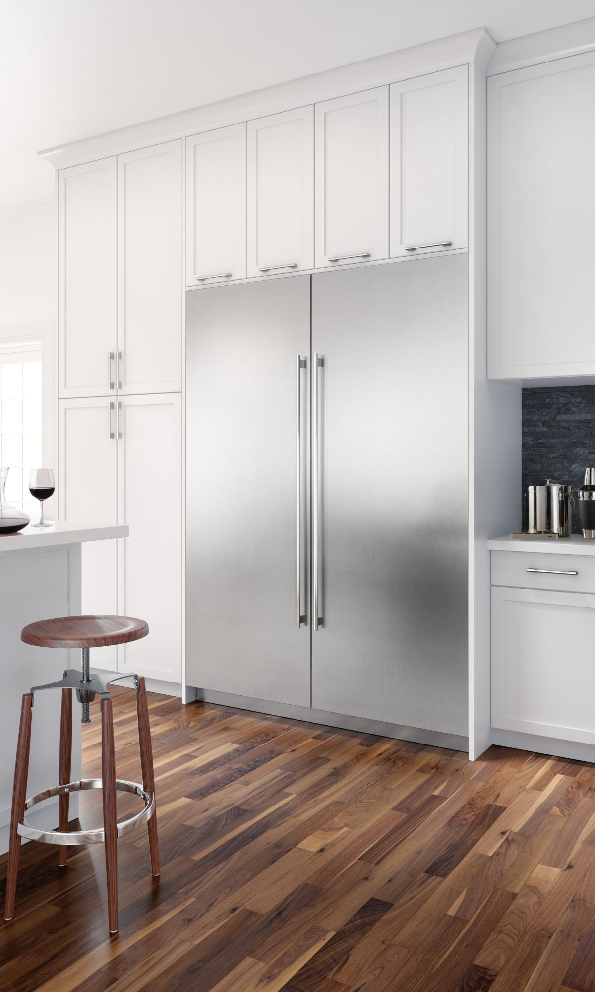 SubZero IC30FILH 30 Inch Smart Freezer Column with Ice Maker, Water