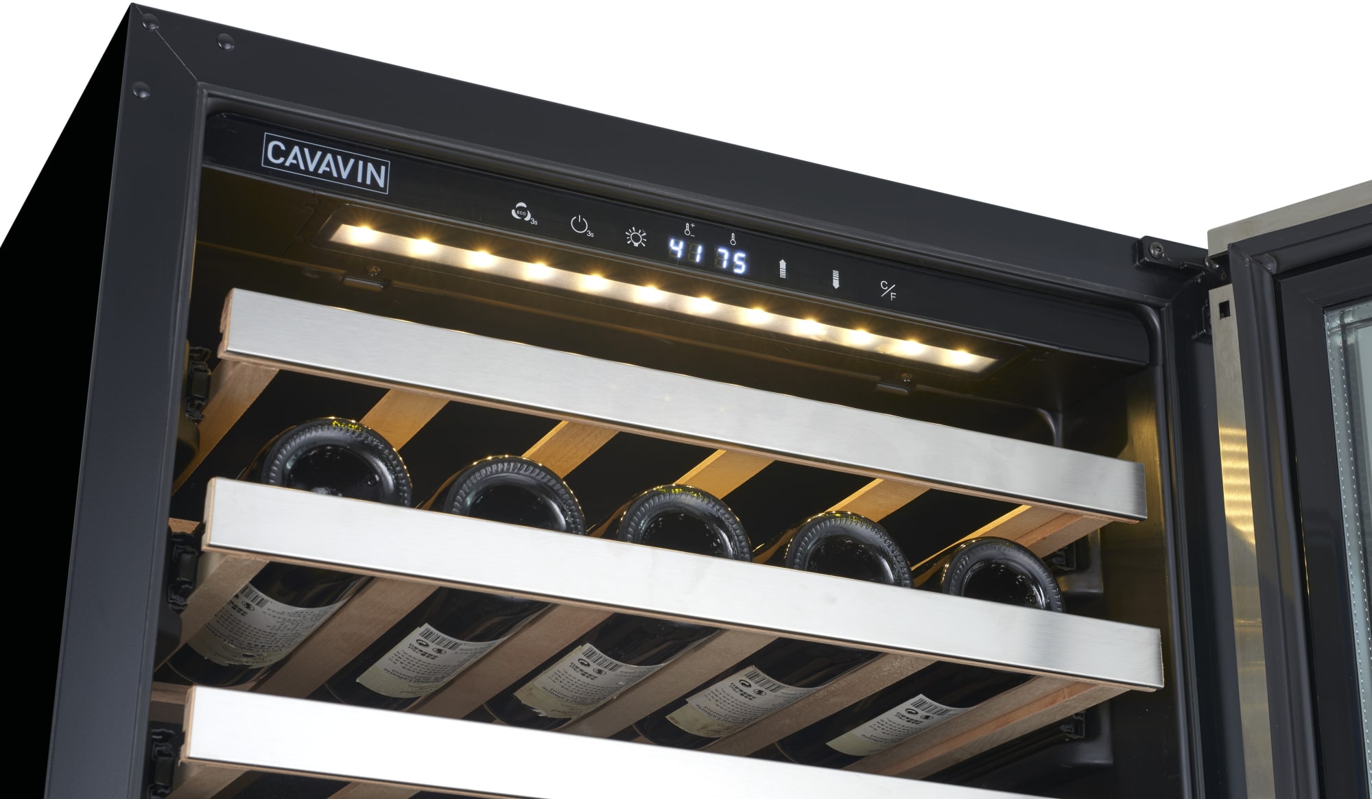 Cavavin V163WSZ 24 Inch Freestanding/BuiltIn Wine Cooler with AntiUV