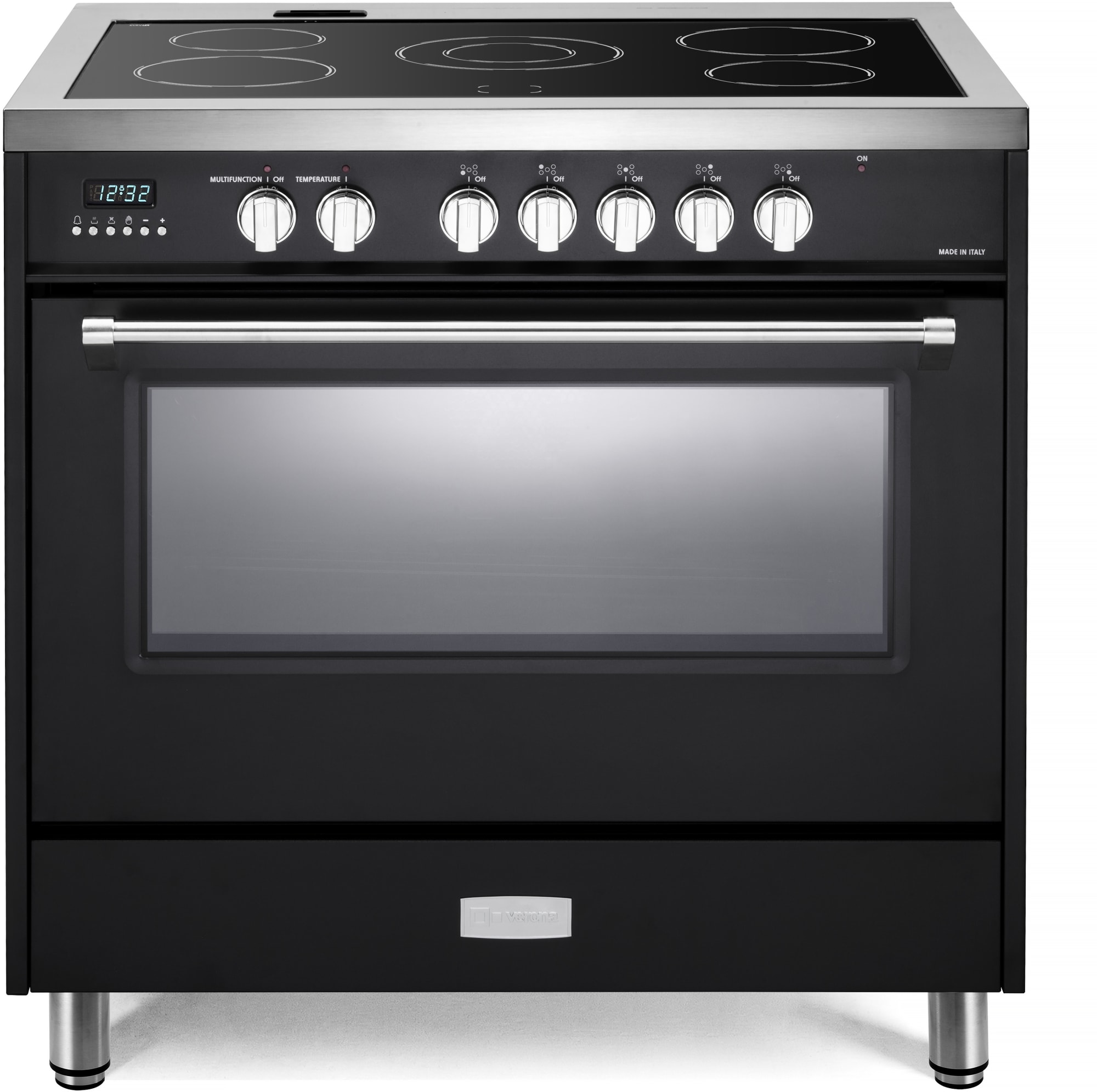 Verona VDFSEE365E 36 Inch Freestanding Electric Range with 5 Element