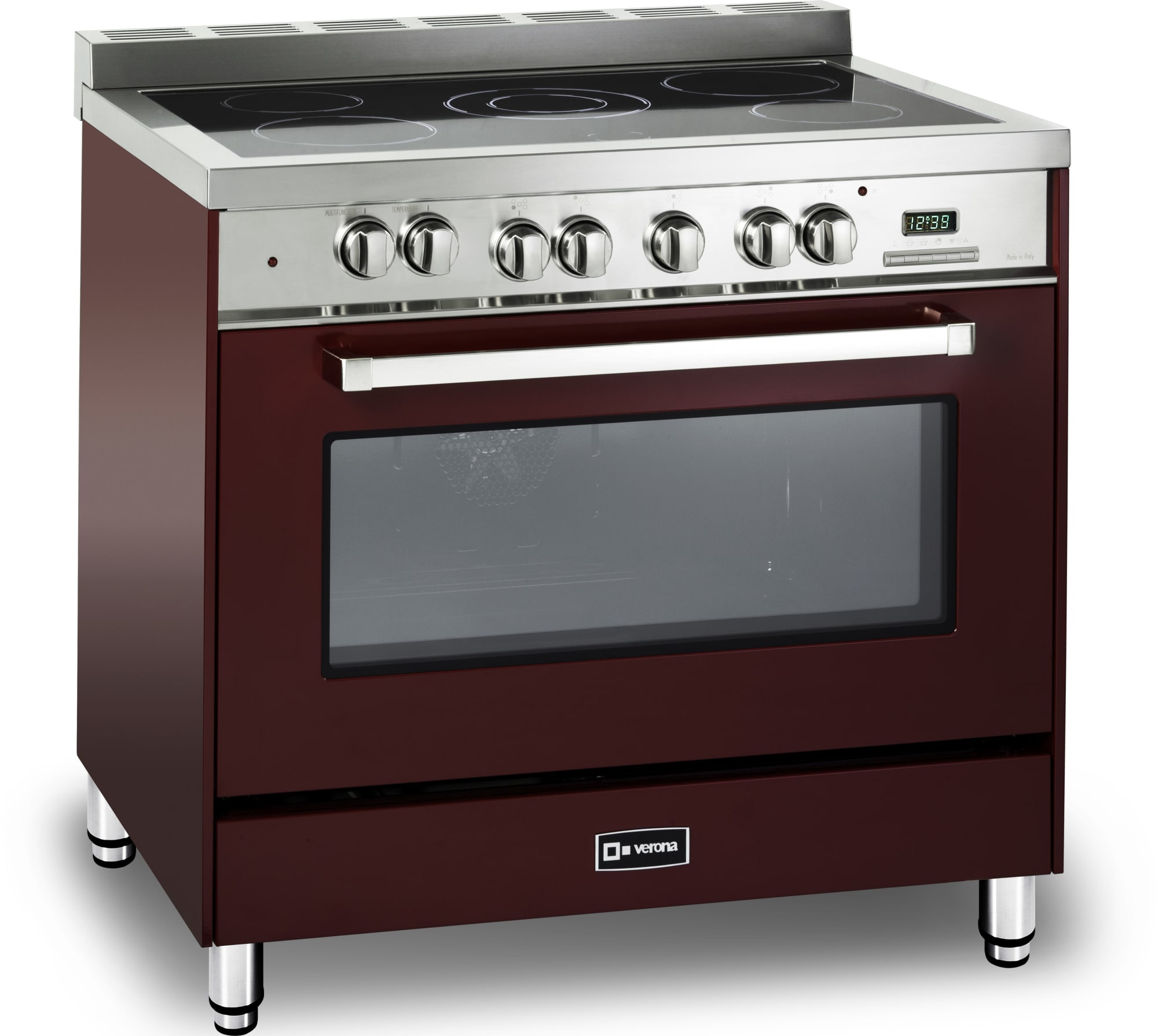 Verona VEFSEE365BU 36 Inch Freestanding Electric Range with 5 Burners, 4.0 cu. ft. Convection