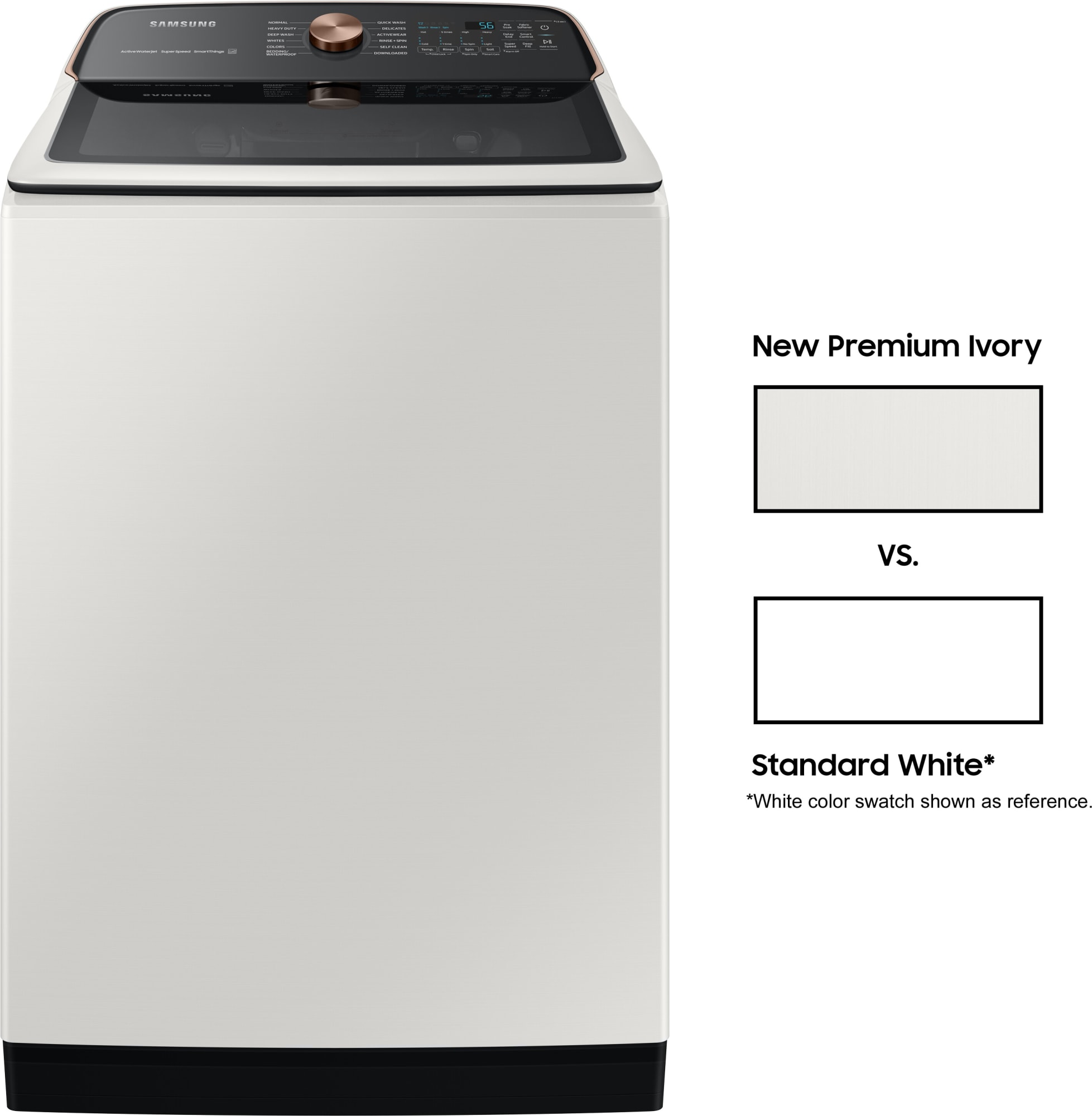 Samsung SAWADREE7300 SidebySide Washer & Dryer Set with Top Load