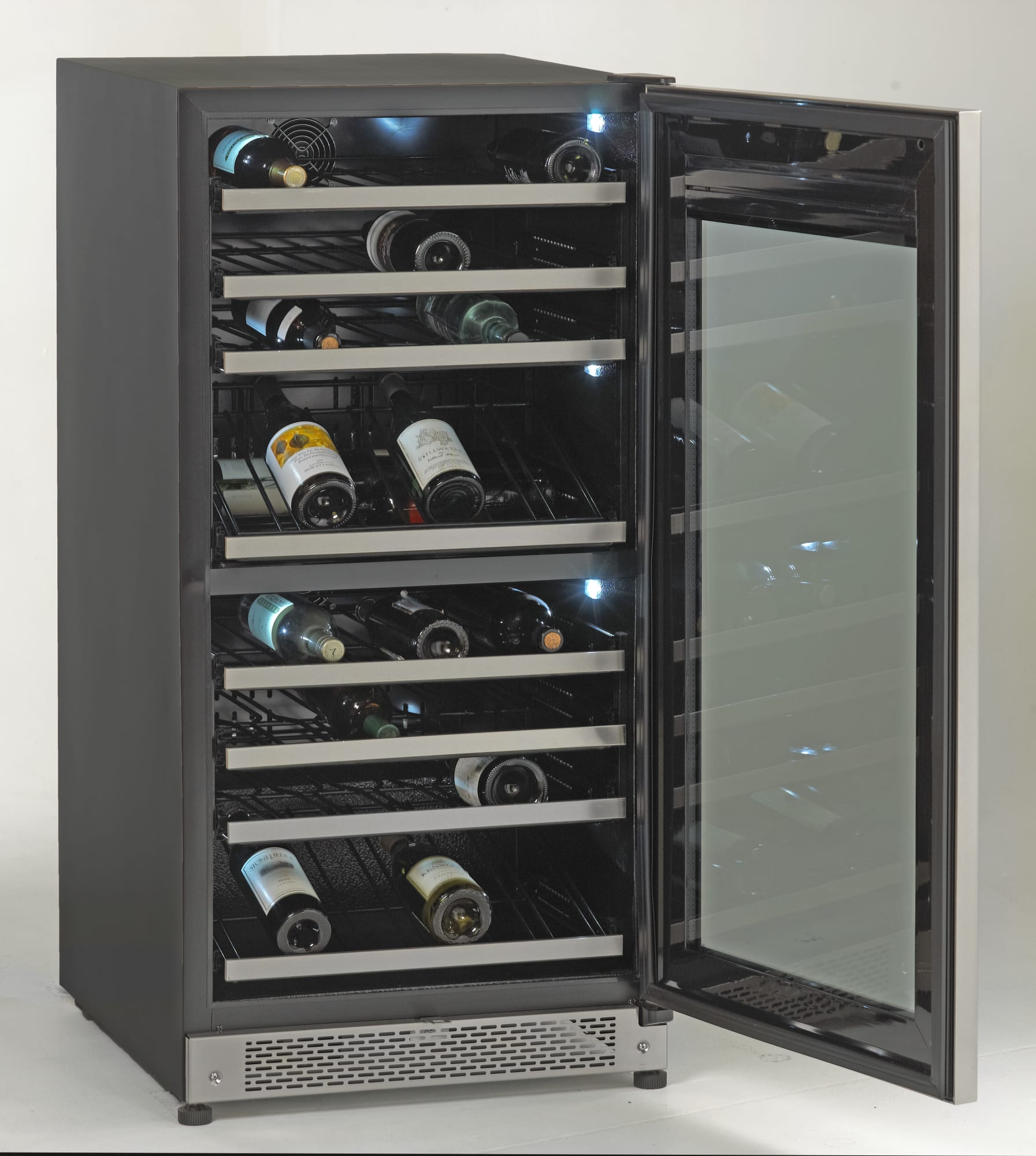 Avanti WCR8500SDZ 24 Inch Dual Zone Wine Cooler with 85 Bottle Capacity