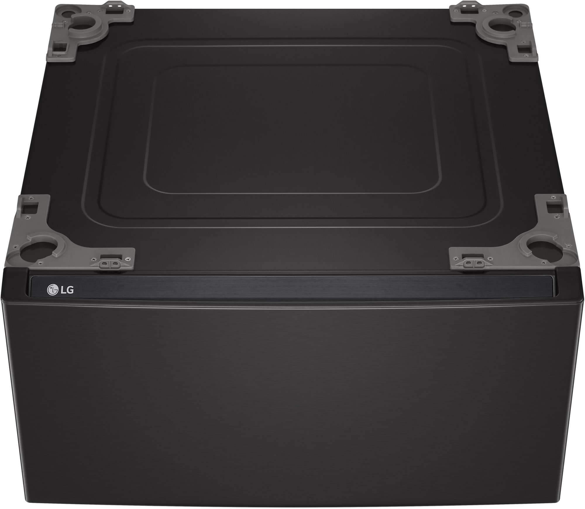 LG WDP6B 27 Inch Pedestal Storage Drawer Black Steel