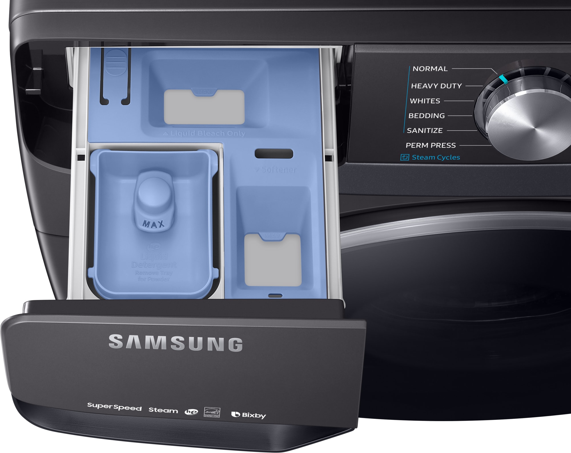 Samsung WF45R6300AV 27 Inch Front Load Smart Washer with 4.5 Cu. Ft