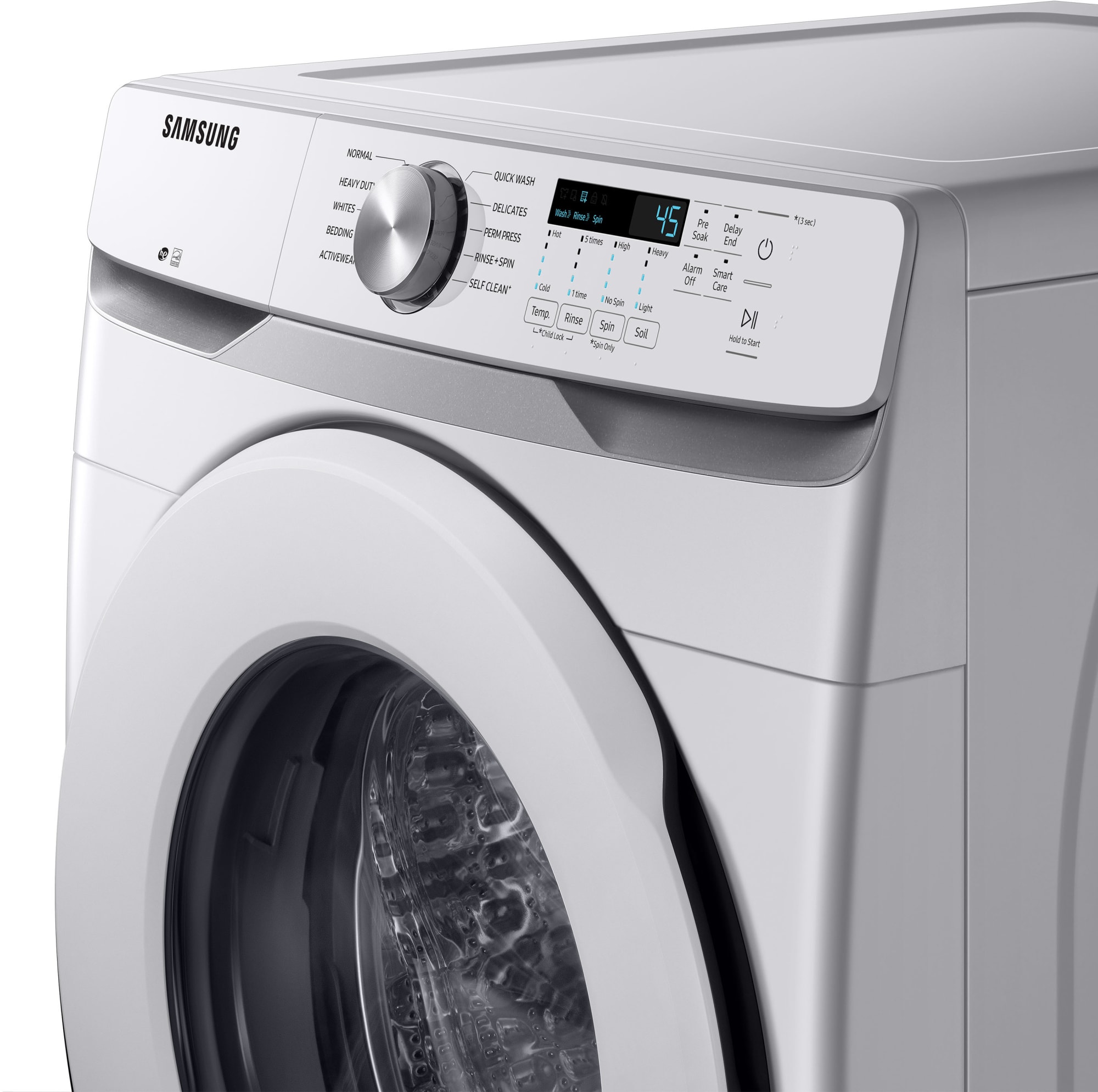Samsung WF45T6000AW 27 Inch Front Load Washer with 4.5 Cu. Ft. Capacity