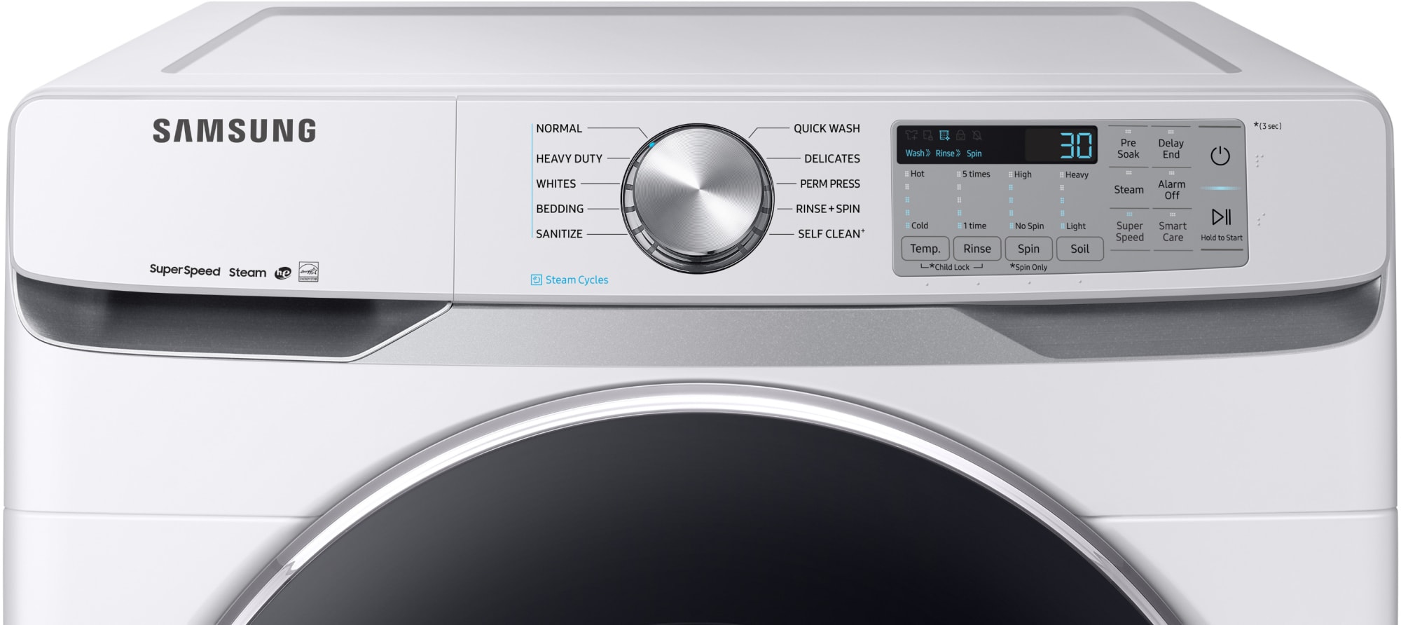 Samsung WF45T6200AW 27 Inch Front Load Washer with 4.5 Cu. Ft. Capacity