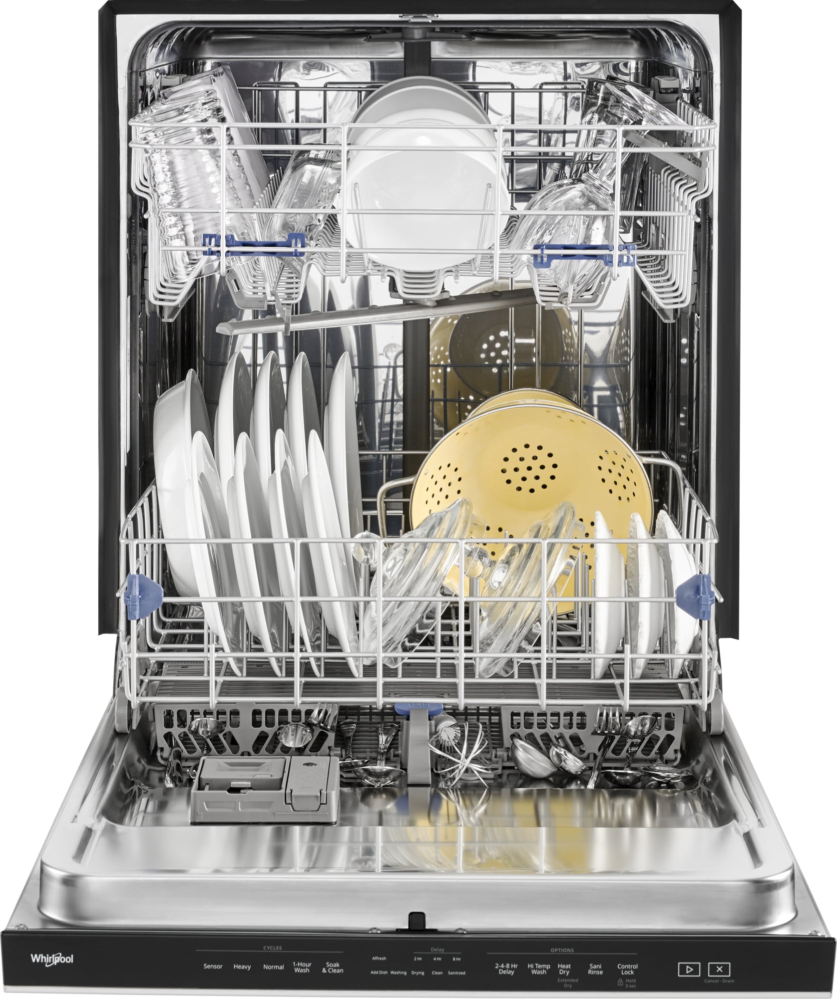Whirlpool WDTA50SAHZ 24 Inch Fully Integrated BuiltIn Dishwasher with