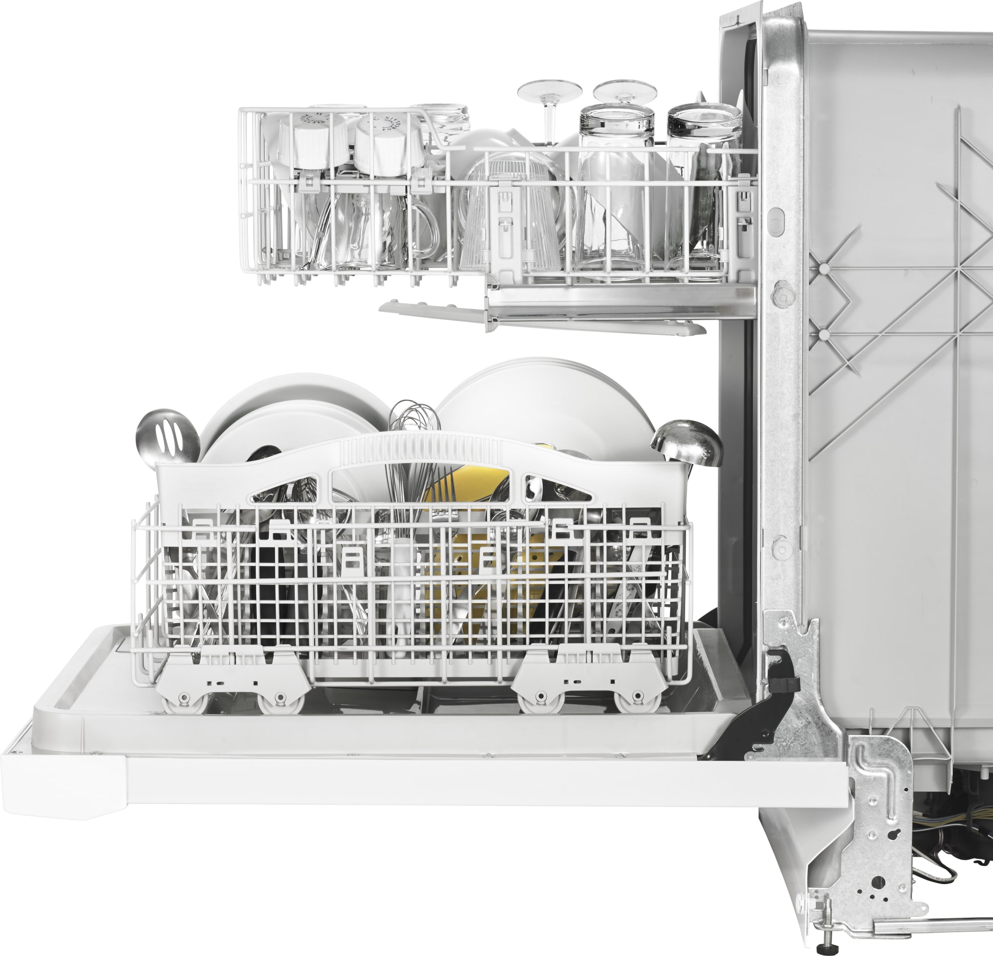 Whirlpool WDF330PAHW 24 Inch Full Console Dishwasher with 13 Place Settings, 55 dBA, 3 Wash