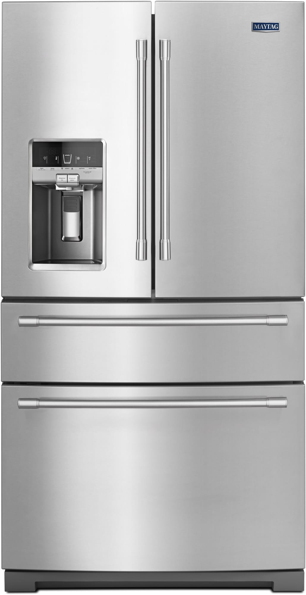 Maytag MFX2676FRZ 36 Inch 4-Door French Door Refrigerator with 26.17 cu ...