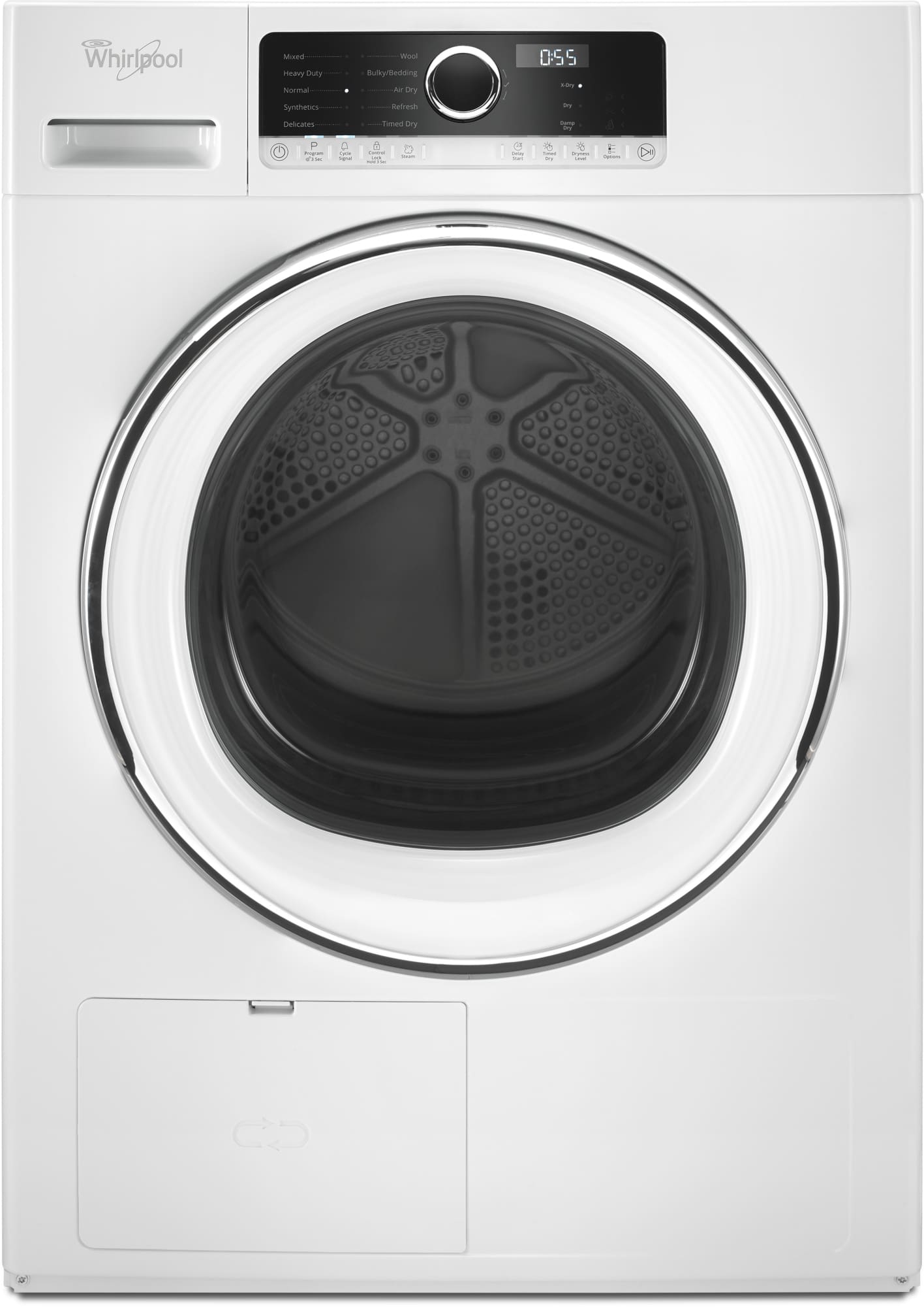 Whirlpool WHD5090GW 24 Inch Electric Dryer with 4.3 Cu. Ft. Capacity