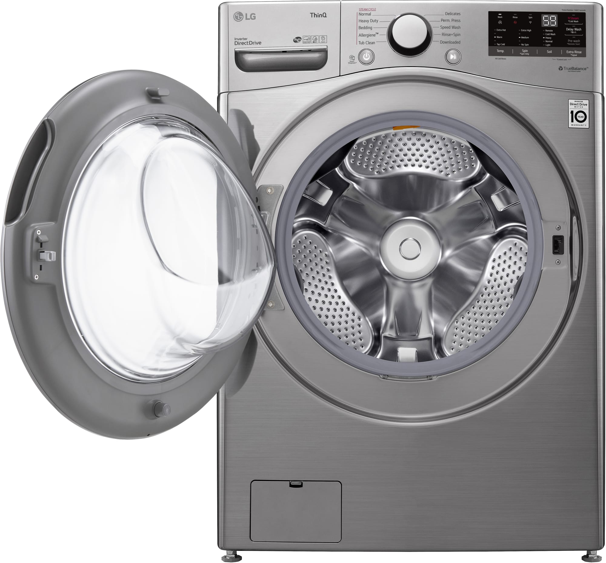 LG WM3600HVA 27 Inch Front Load Smart Washer with 4.5 Cu. Ft. Capacity