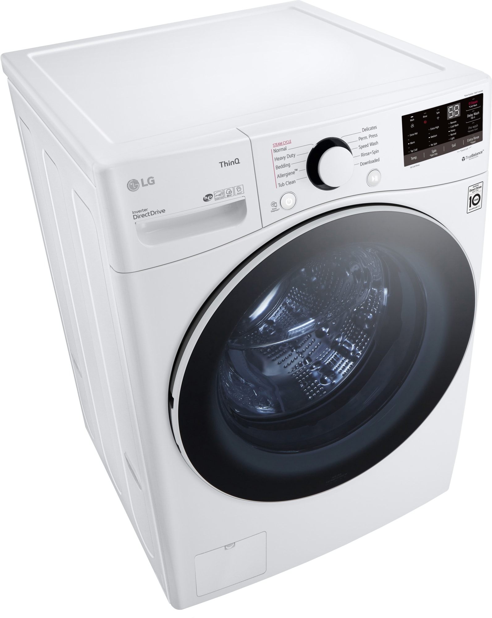 LG WM3600HWA 27 Inch Front Load Smart Washer with 4.5 Cu. Ft. Capacity