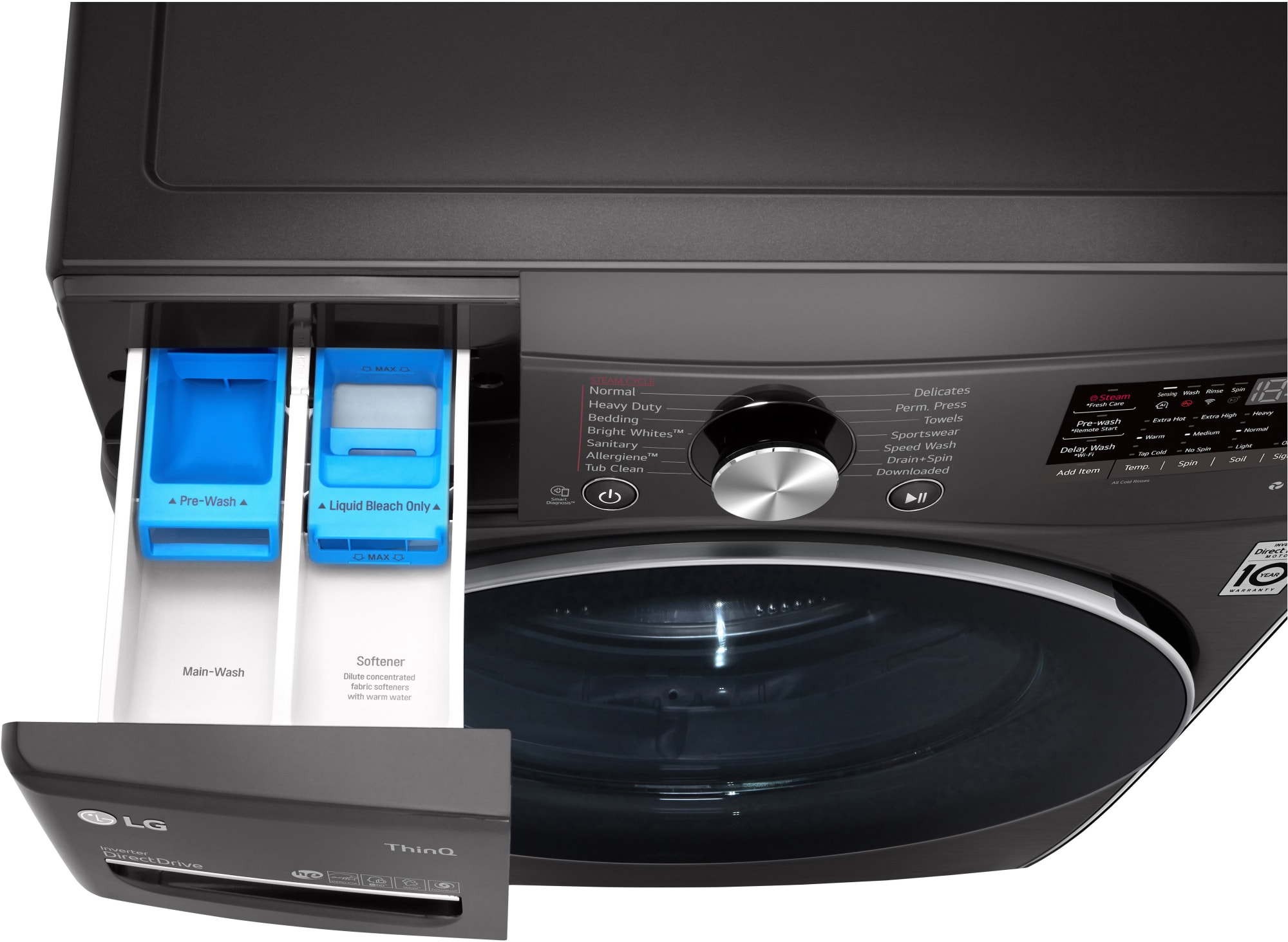 LG WM4200HBA 27 Inch Front Load Smart Washer with 5.0 Cu. Ft. Capacity