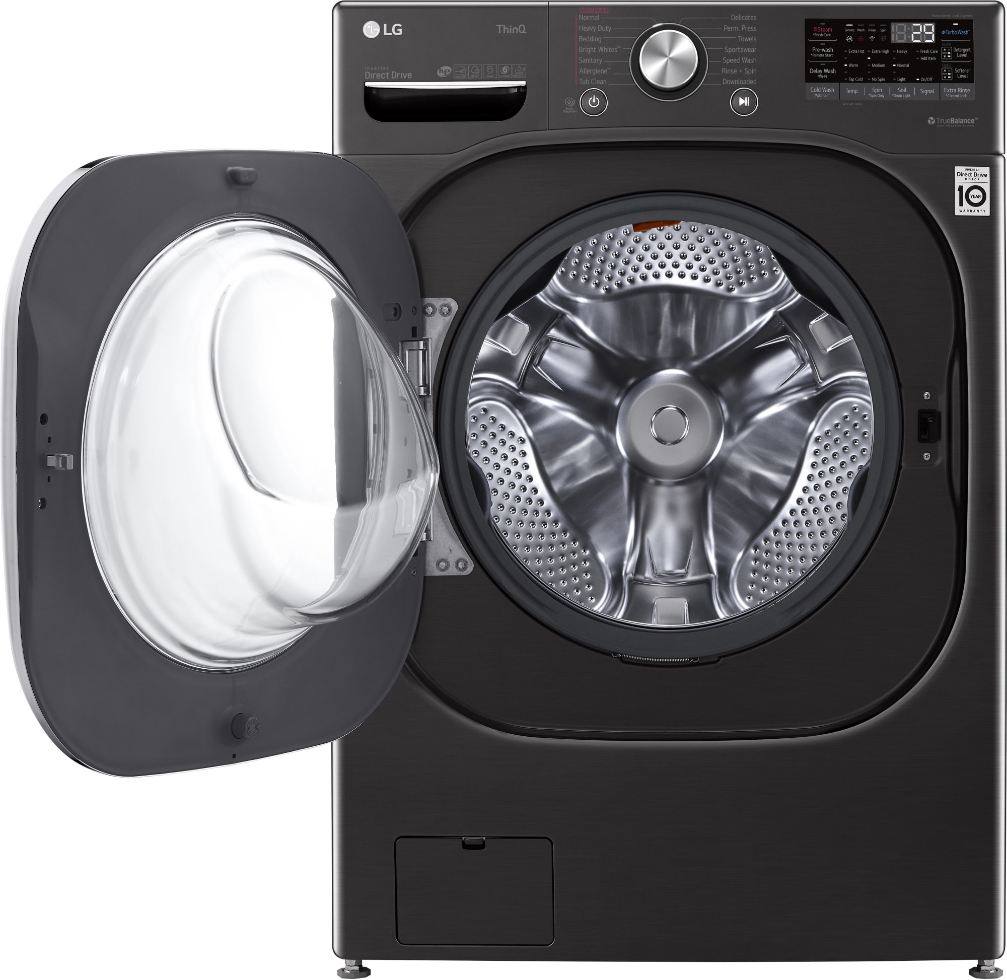 LG WM4500HBA 27 Inch Front Load Smart Washer with 5.0 Cu. Ft. Capacity