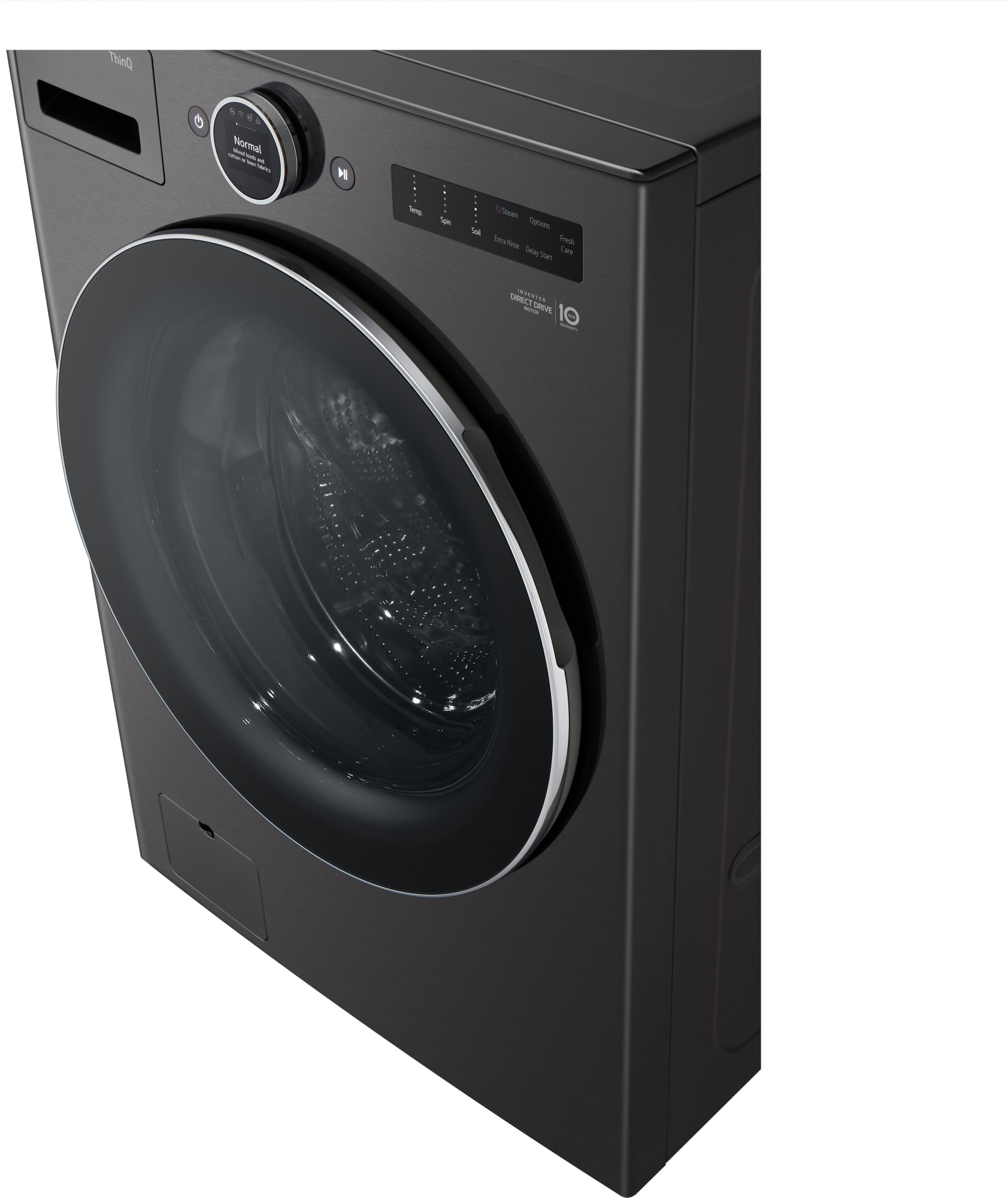 LG WM6700HBA 27 Inch Smart Front Load Washer with 5.0 Cu. Ft. Capacity