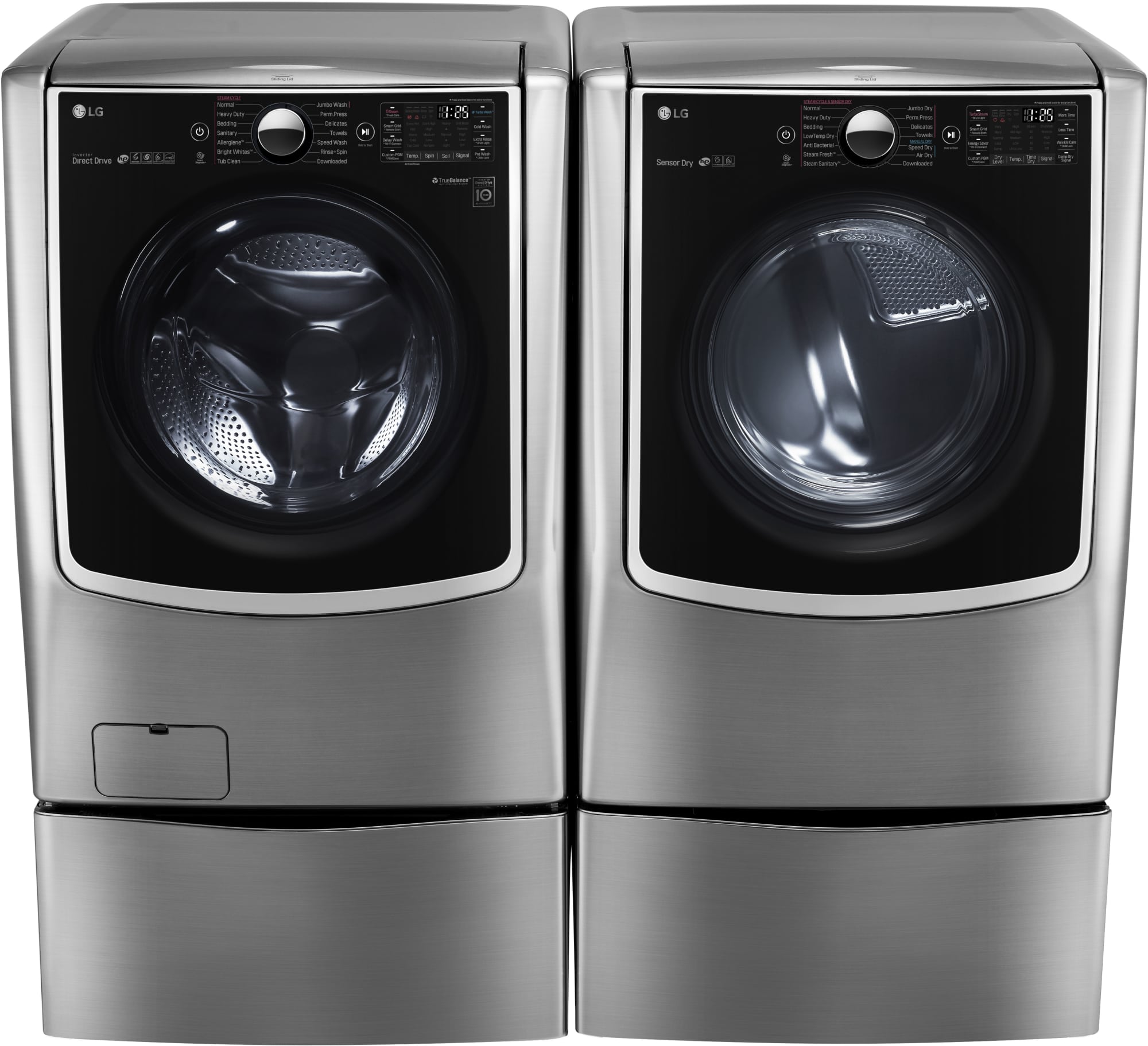 LG WM9000HVA 29 Inch 5.2 cu. ft. Front Load Washer with SenseClean