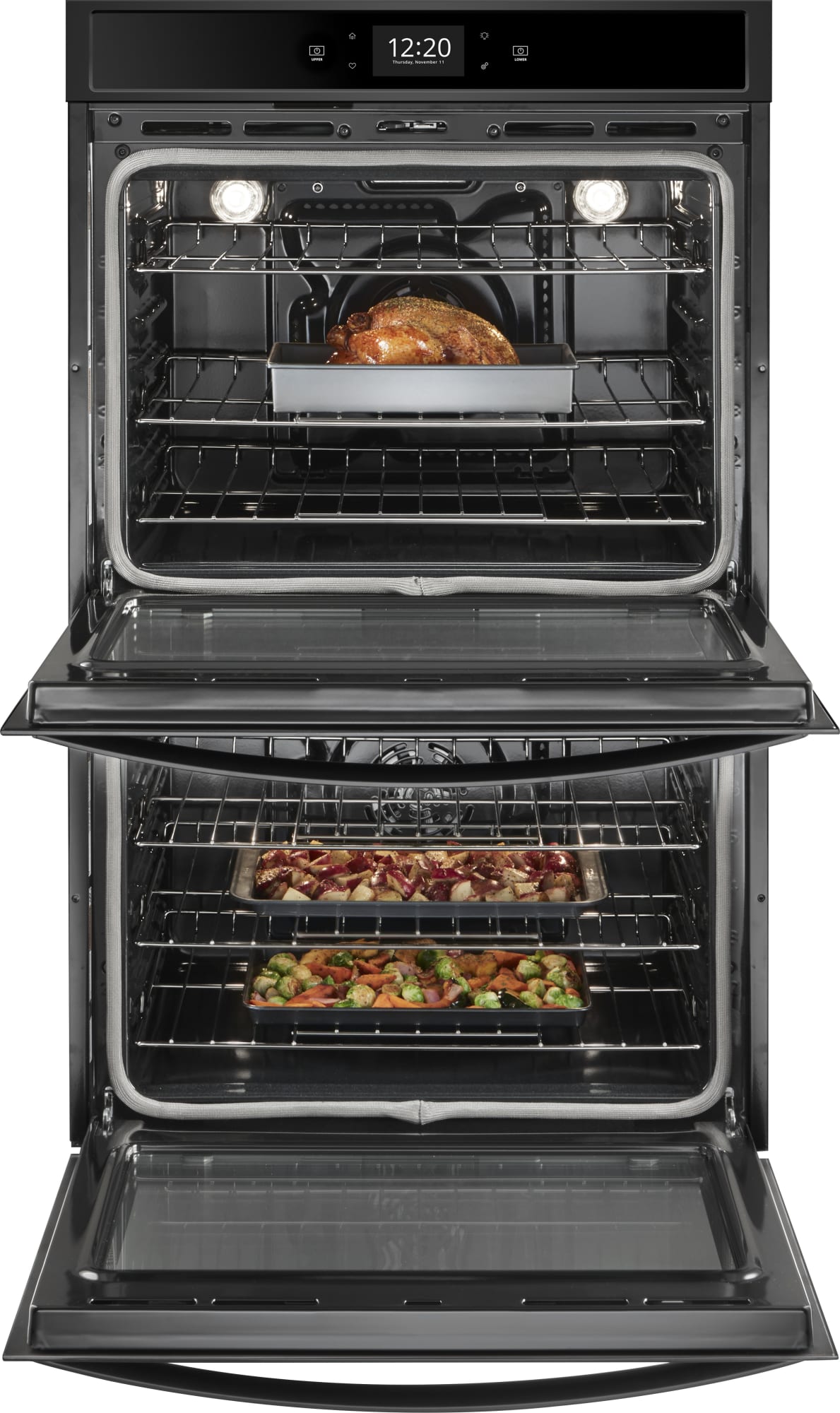 Whirlpool WOD77EC7HS 27 Inch Smart Double Electric Wall Oven with 8.6