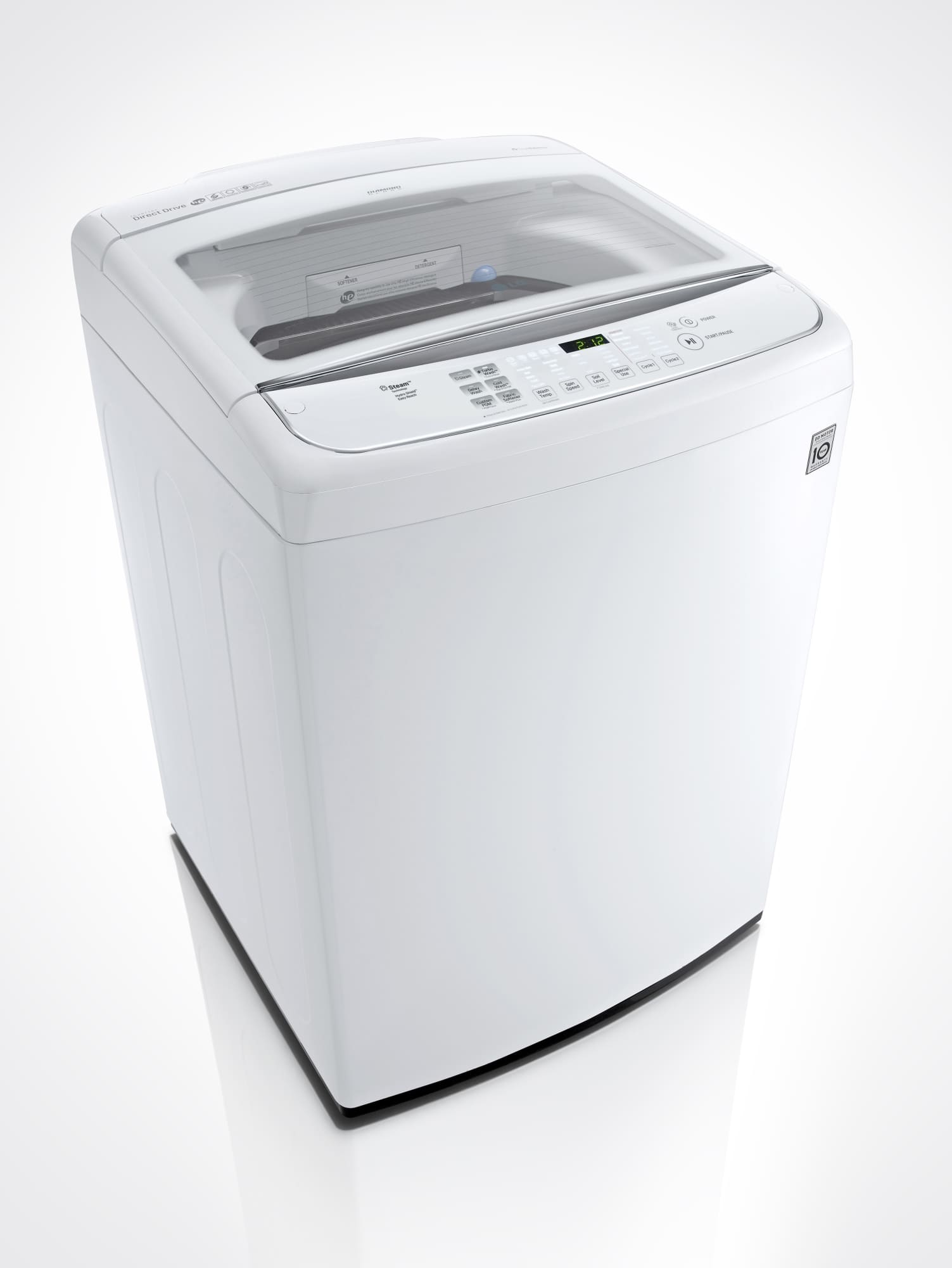 LG WT1801HWA 27 Inch 5.0 cu. ft. Top Load Washer with 12 Wash Programs