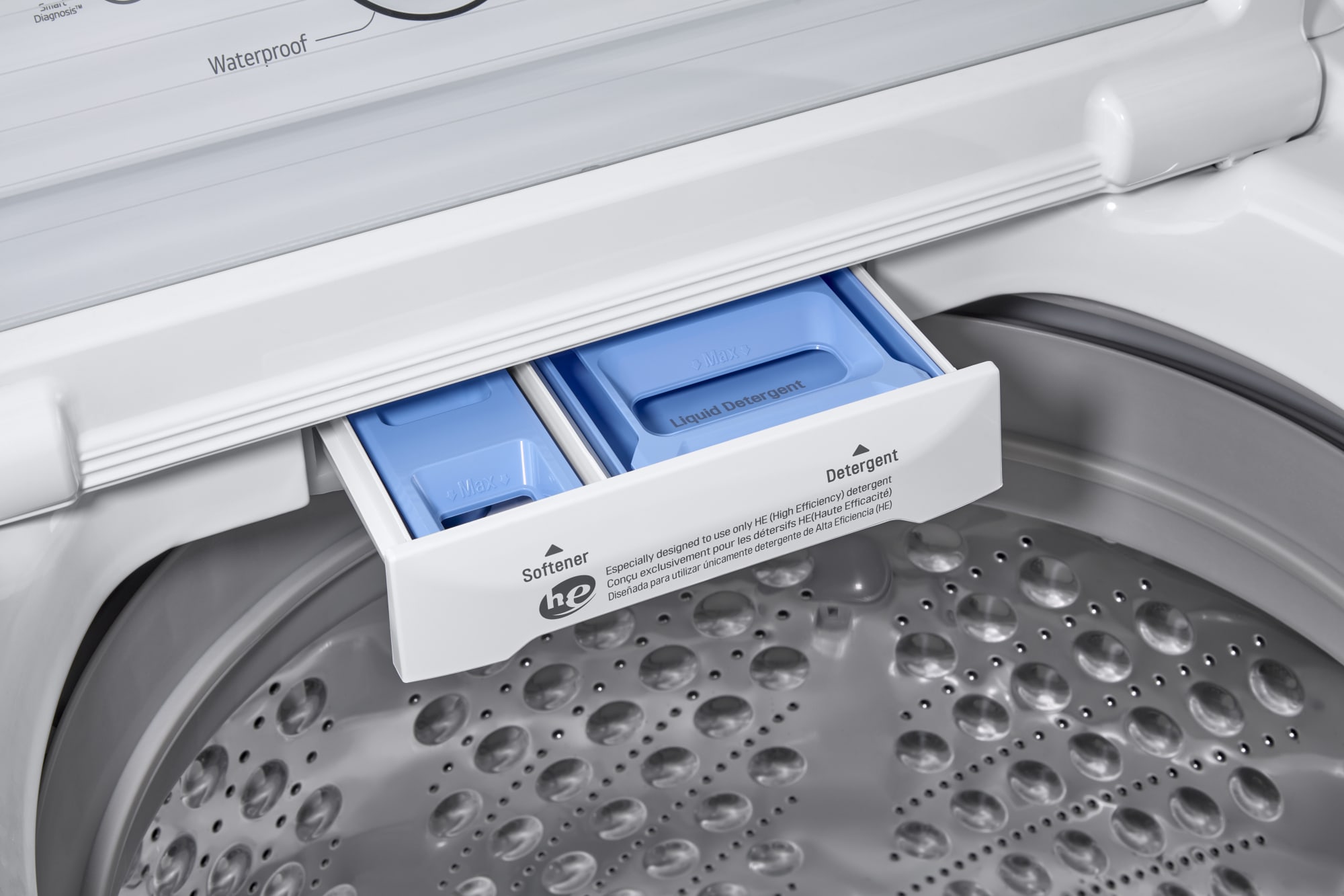 LG WT7000CW 27 Inch Top Load Washer with 4.5 Cu. Ft. Capacity, 8 Wash