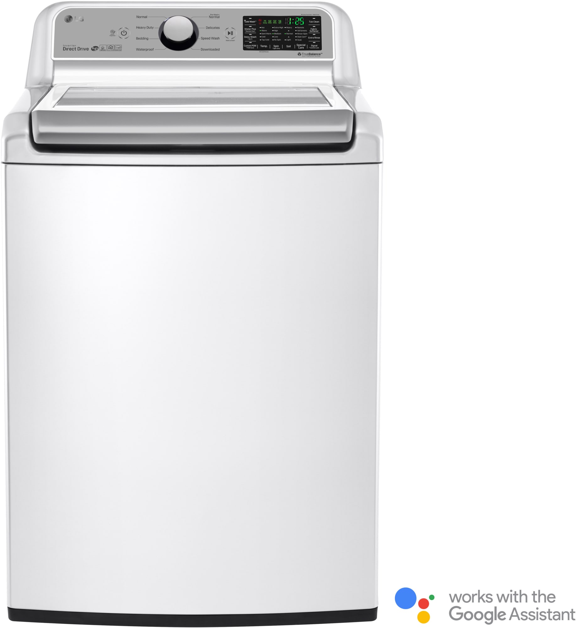 LG WT7300CW 27 Inch Top Load Smart Washer with 5.0 Cu. Ft. Capacity