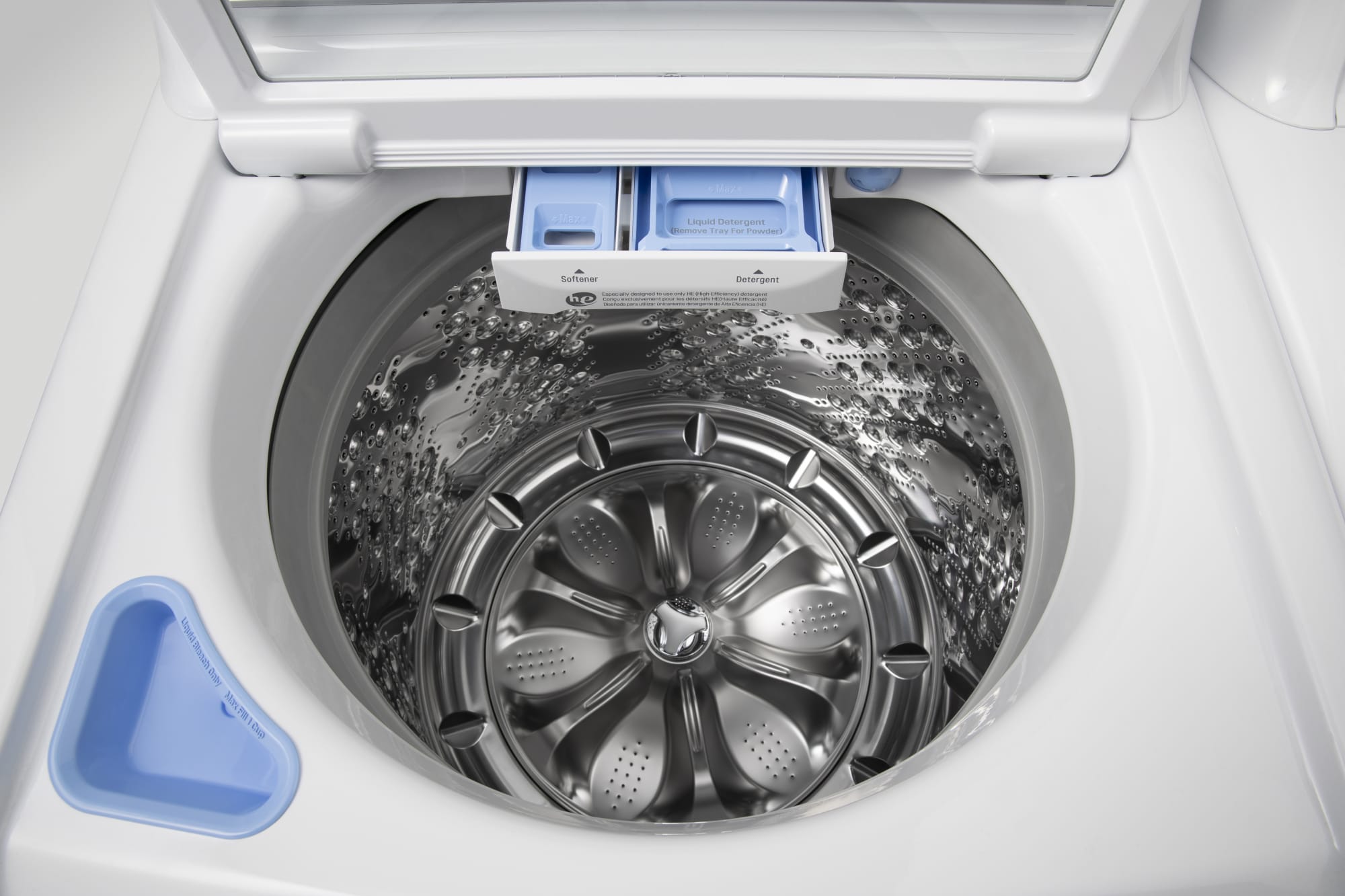 LG WT7300CW 27 Inch Top Load Smart Washer with 5.0 Cu. Ft. Capacity