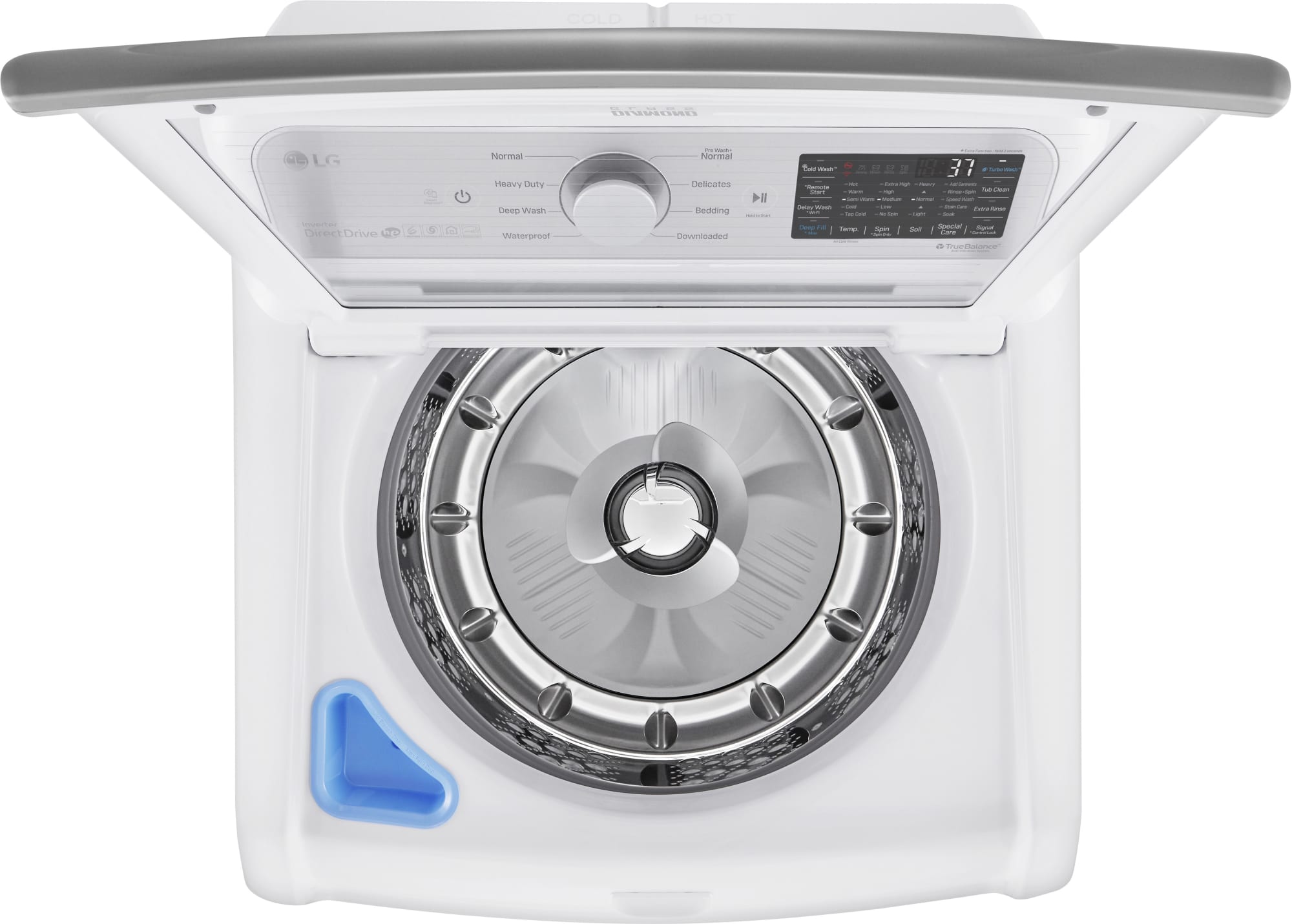 LG WT7305CW 27 Inch Top Load Smart Washer with 4.8 Cu. Ft. Capacity, 4