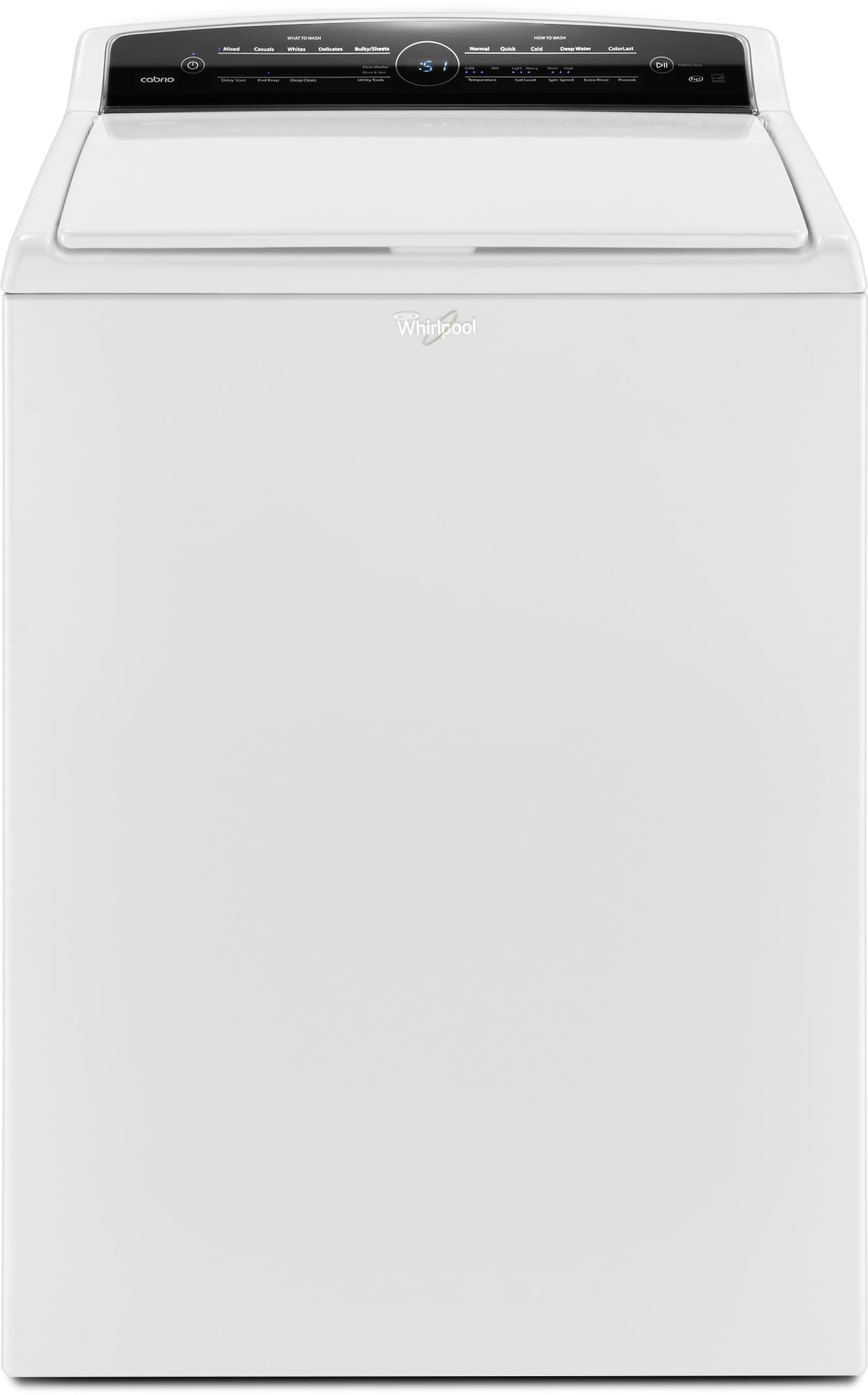 Whirlpool WTW7000DW 28 Inch 4.8 cu. ft. Top Load Washer with 12 Wash