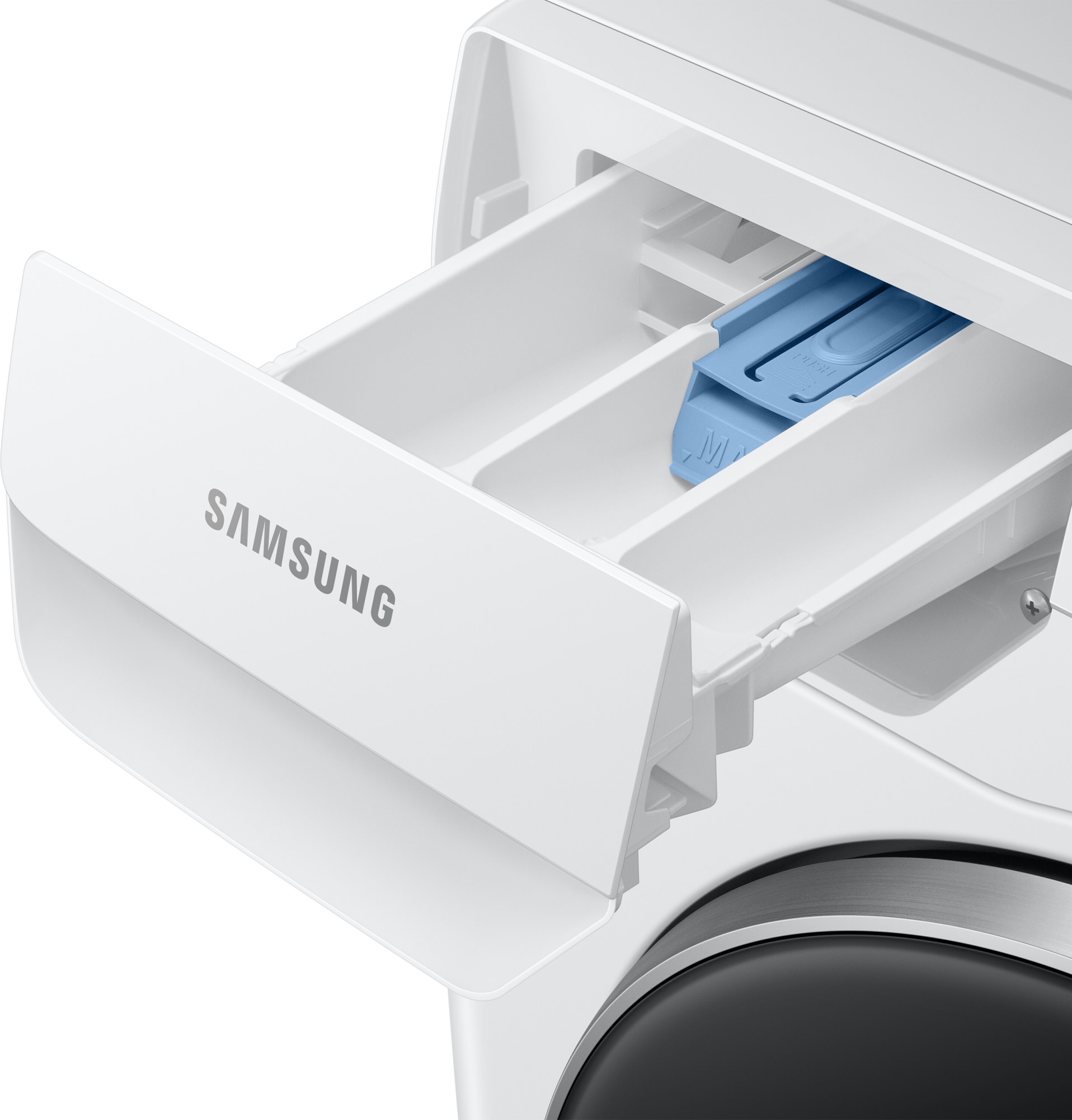 Samsung WW25B6900AW 24 Inch Front Load Smart Washer with 2.5 Cu. Ft