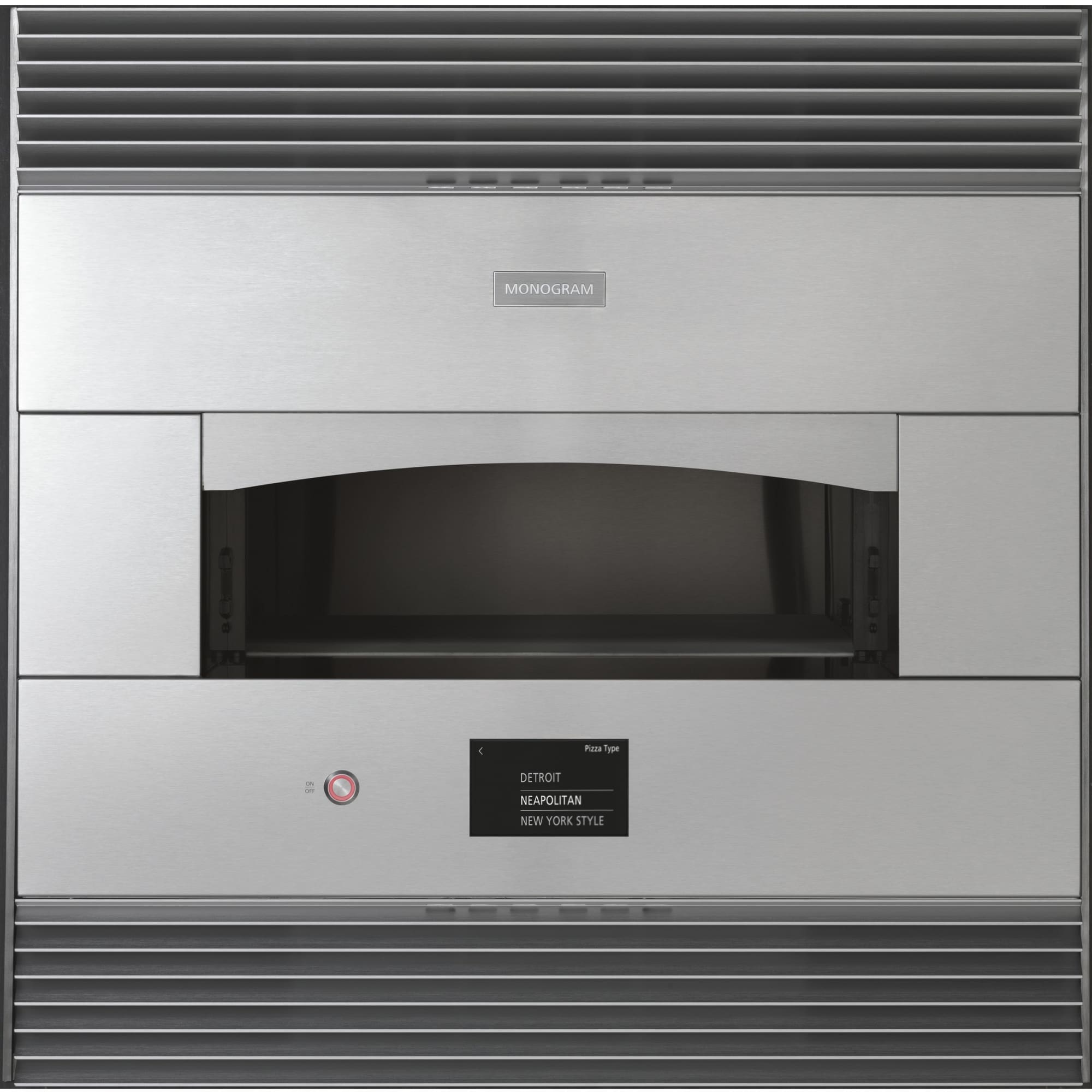 Monogram ZEP30FLSS 30 Inch BuiltIn Hearth Oven with Flush Installation