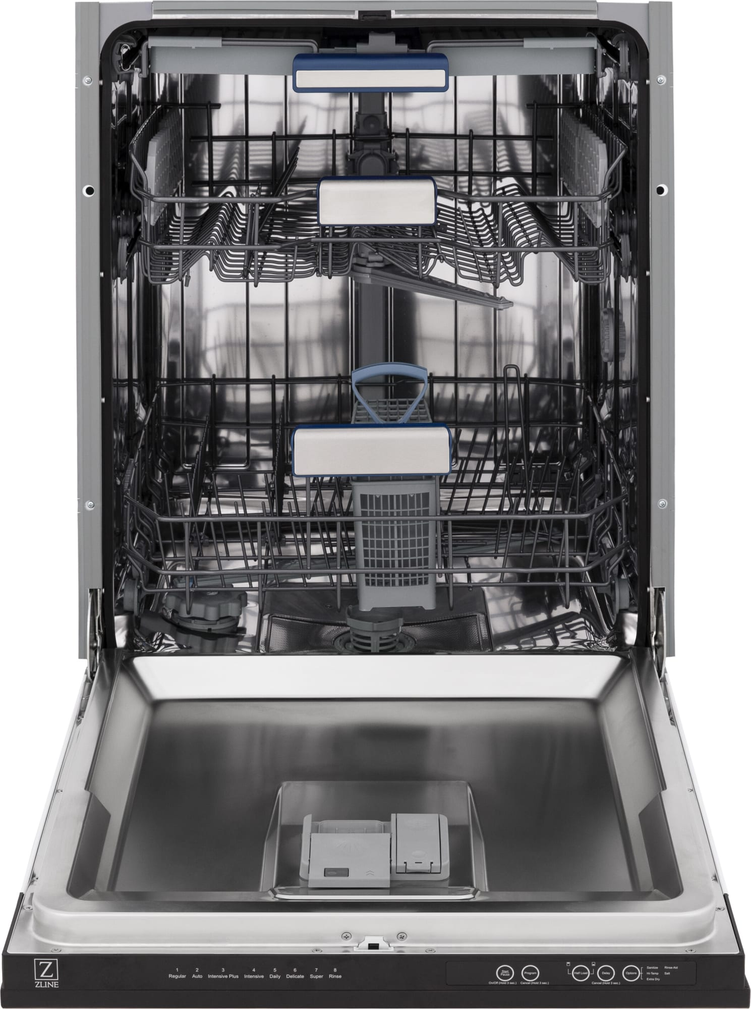 ZLINE DWVORB24 24 Inch Fully Integrated Dishwasher with 15 Place