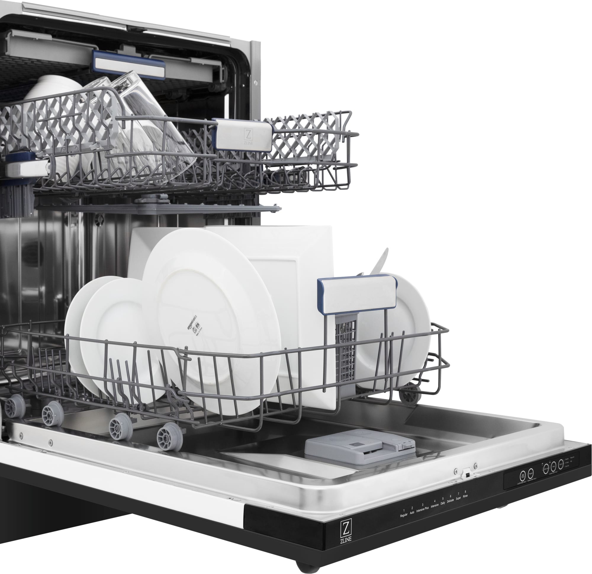 ZLINE DWVBS24 24 Inch Fully Integrated Dishwasher with 15 Place