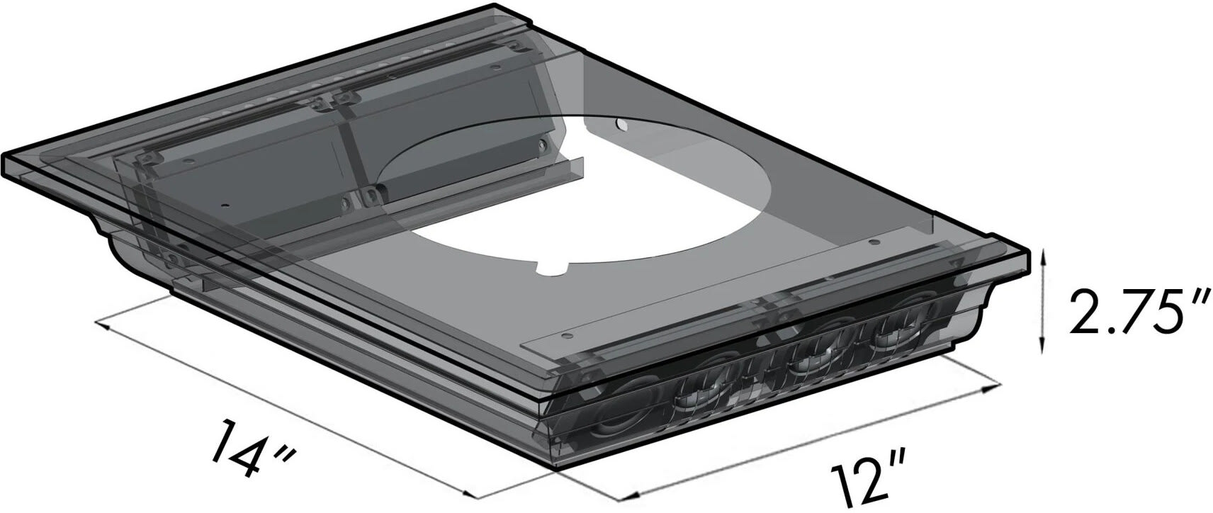 ZLINE CM6BT697 Crown Molding with Builtin Bluetooth Speakers