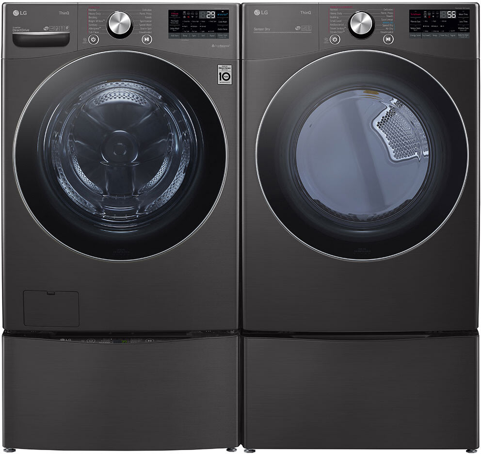 LG WM4200HBA 27 Inch Front Load Smart Washer with 5.0 Cu. Ft. Capacity, DialACycle