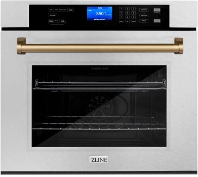 ZLINE Autograph Edition AWSSZ30CB - 30 Inch Single Electric Wall Oven