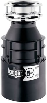 InSinkErator Badger Series BADGER5XPWC - Continuous Feed Food Waste Disposer with Dura-Drive® 3/4 HP Heavy Duty Motor