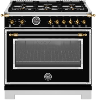 Bertazzoni Heritage Series HER366BCFEPNG - 36 Inch Freestanding Dual Fuel Range