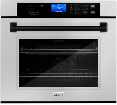 ZLINE Autograph Edition AWSSZ30MB - 30 Inch Single Electric Wall Oven