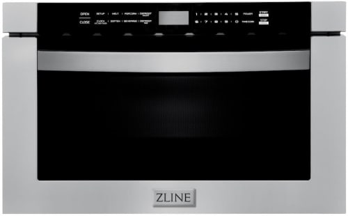 ZLINE MWD1 - ZLINE 24 in. 1.2 cu. ft. Stainless Steel Built-in Microwave Drawer (MWD-1) main image. 24 in. 1.2 cu. ft. Built-in Microwave Drawer in Stainless Steel