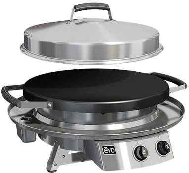 Evo America 100021NG - 30 Inch Professional Outdoor Portable Gas Flattop Griddle Tabletop