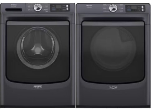 Black maytag washer and dryer discount
